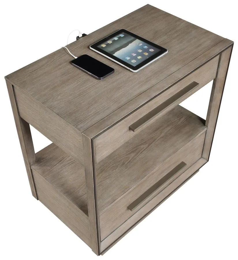 Durango Washed Oak 5-Piece Queen Bedroom Set - Image 14
