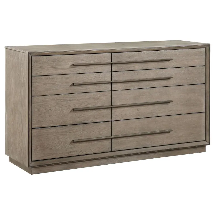 Durango Washed Oak 5-Piece Queen Bedroom Set - Image 7