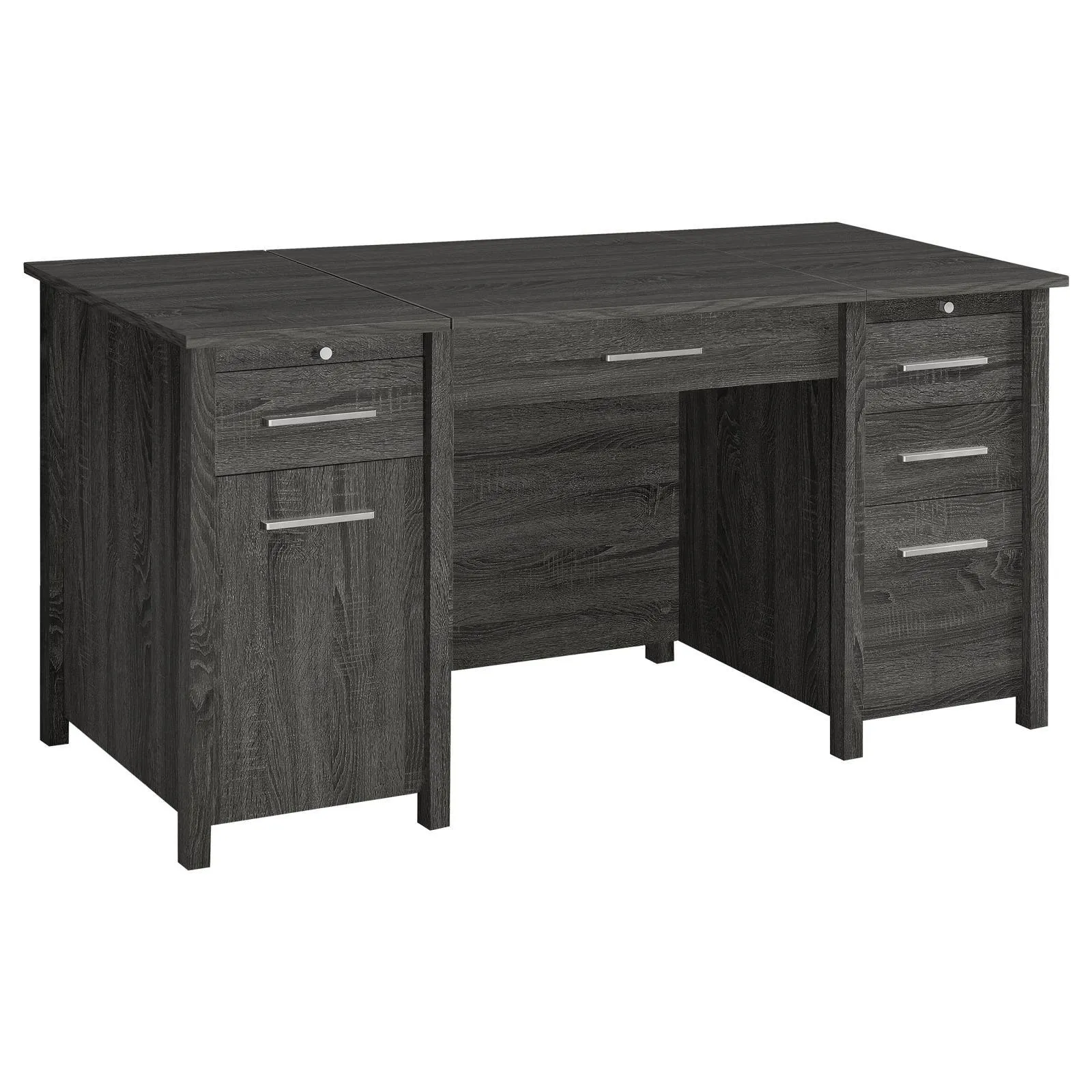 Dylan 4-Drawer Lift Top Office Desk - Image 3