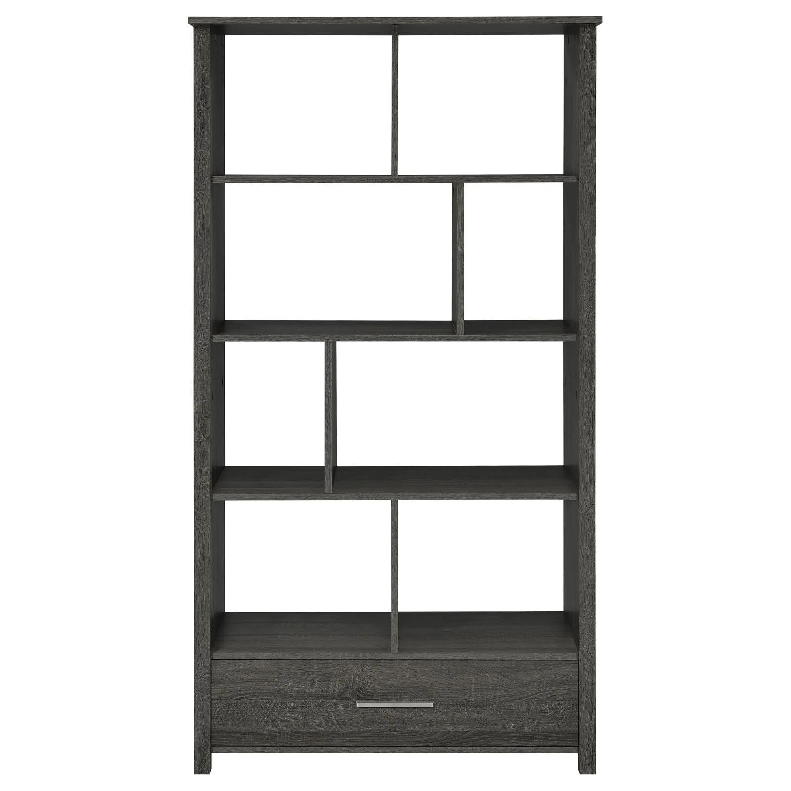 Dylan Rectangular 8-Shelf Bookcase - Image 4