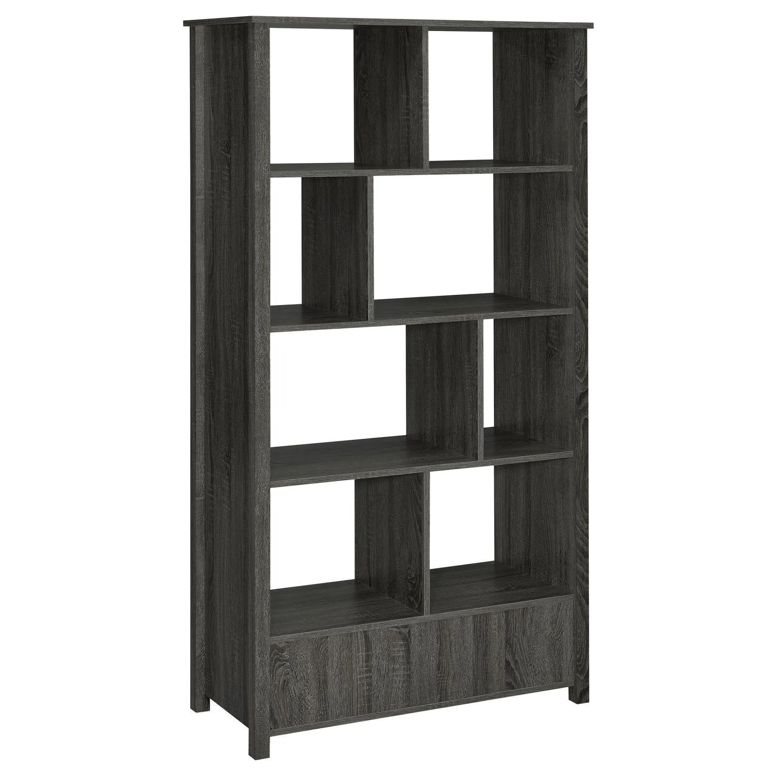 Dylan Rectangular 8-Shelf Bookcase - Image 6
