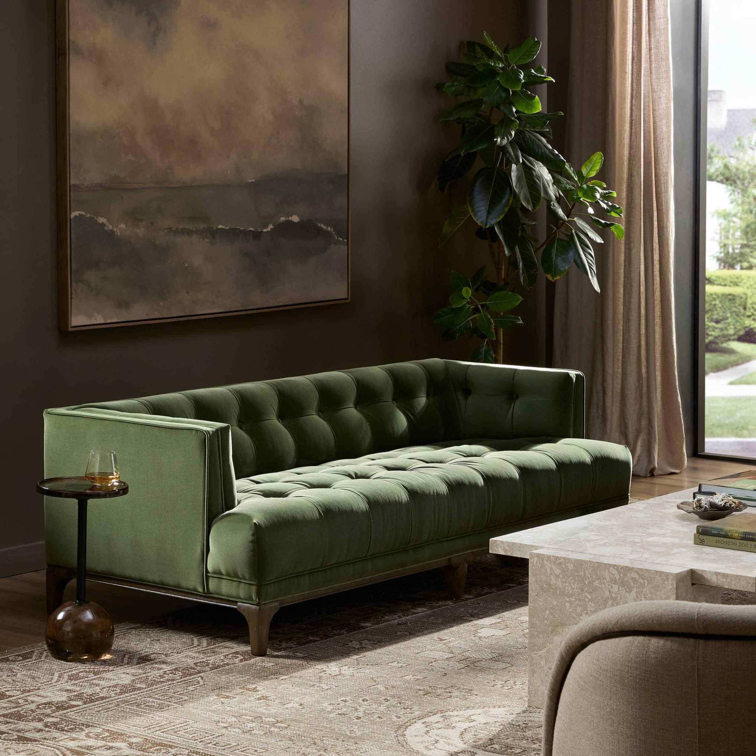 Dylan Sofa, Sapphire Olive by Four Hands - Image 12