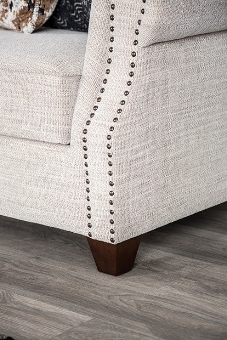 Earley Beige Upholstery Living Room Set - Image 4
