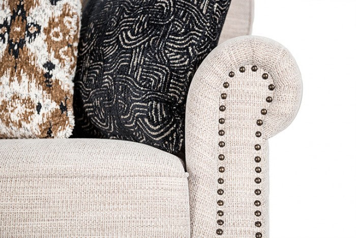 Earley Beige Upholstery Living Room Set - Image 6