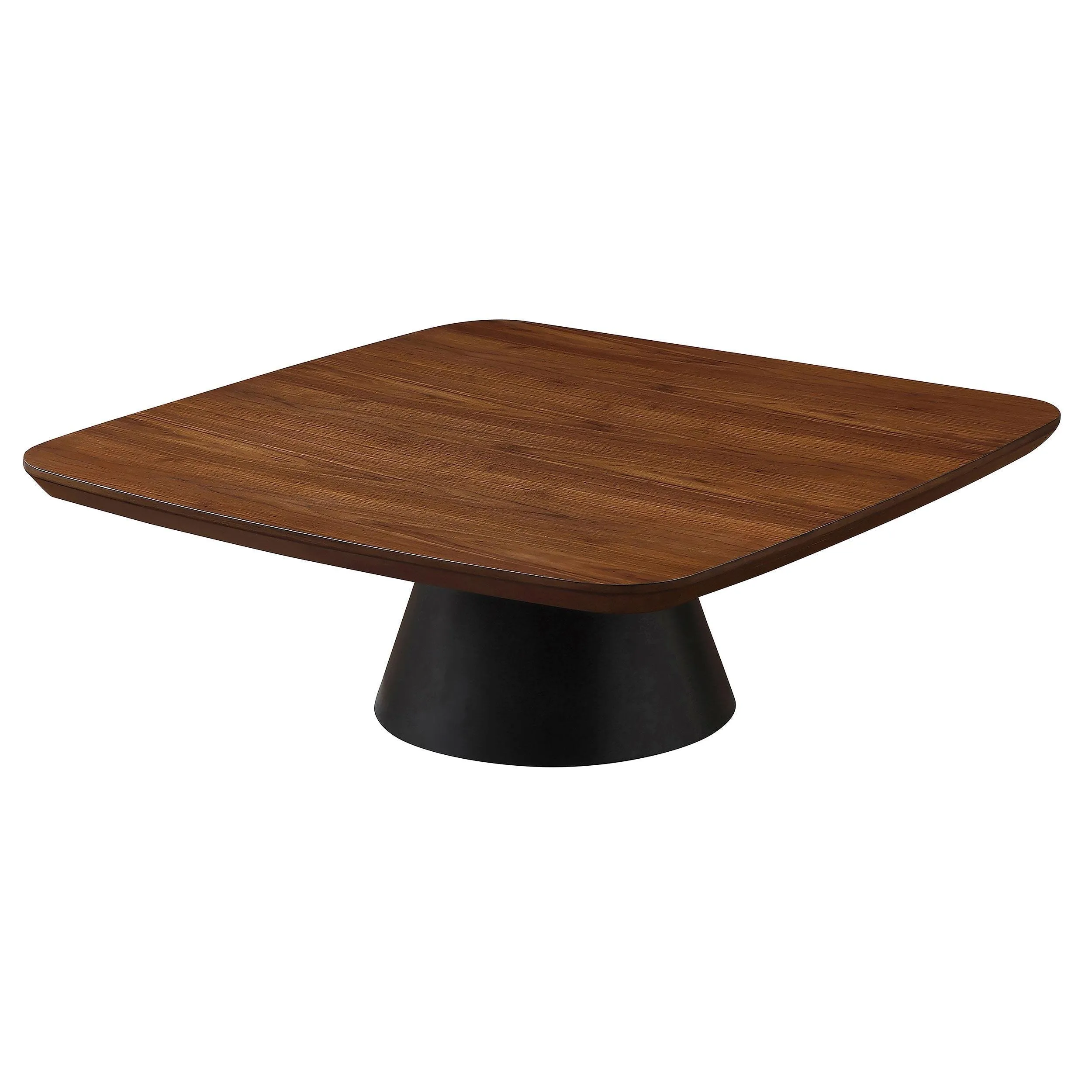 Eason 2-piece Coffee Table Set Walnut and Black - Image 3