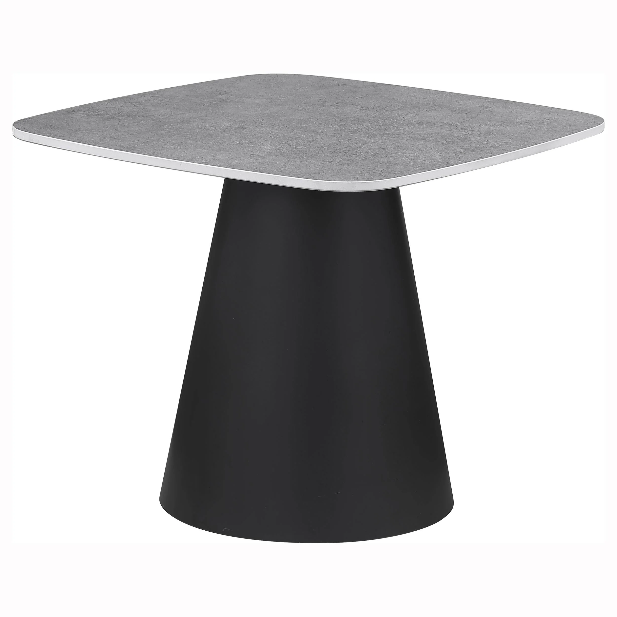 Eason Concrete and Black 2-Piece Cocktail Coffee Table Set - Image 7