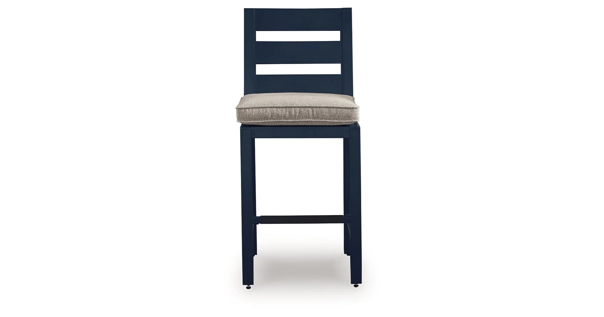 East Beach Blue Outdoor Counter Height Bar Stool (Set of 2) - Image 11