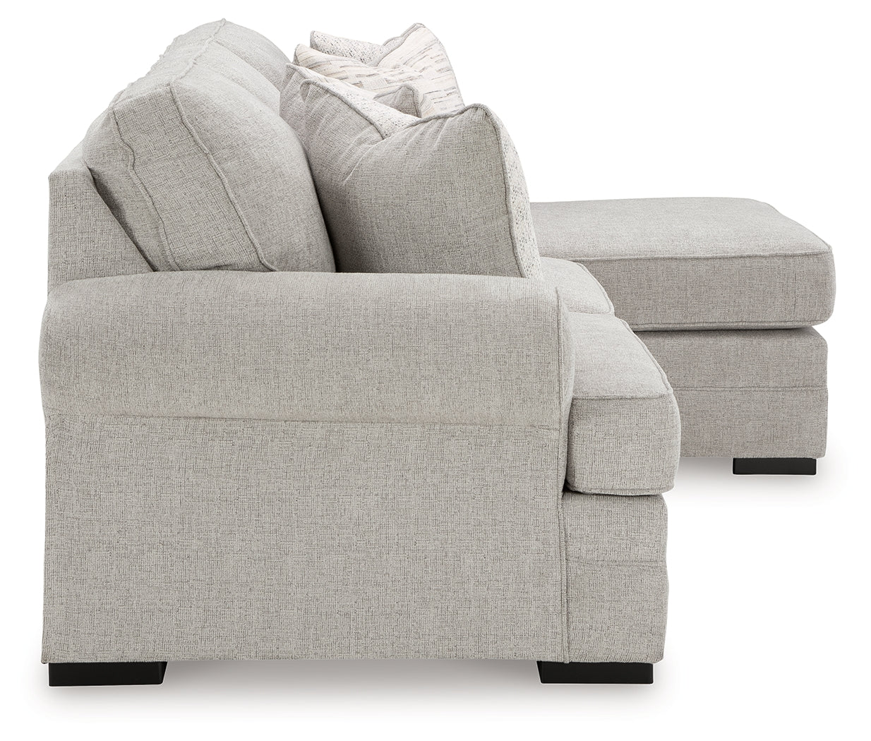 Eastonbridge Shadow Sofa Chaise, Chair, and Ottoman - Image 10