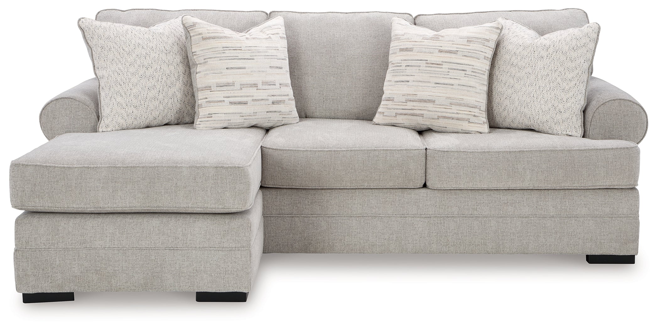 Eastonbridge Shadow Sofa Chaise, Chair, and Ottoman - Image 5