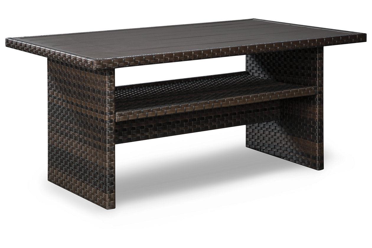 Easy Isle Dark Brown/Beige Multi-Use Table - Image 2