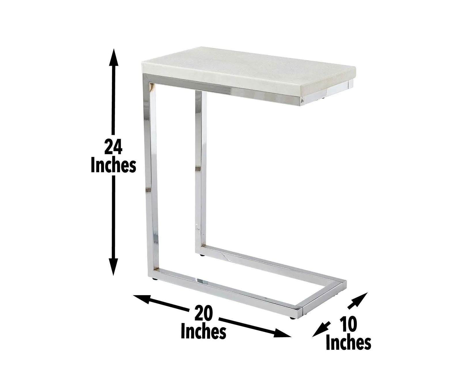 Echo 3-Piece Marble Top Set (Cocktail & 2 End Tables) - Image 9