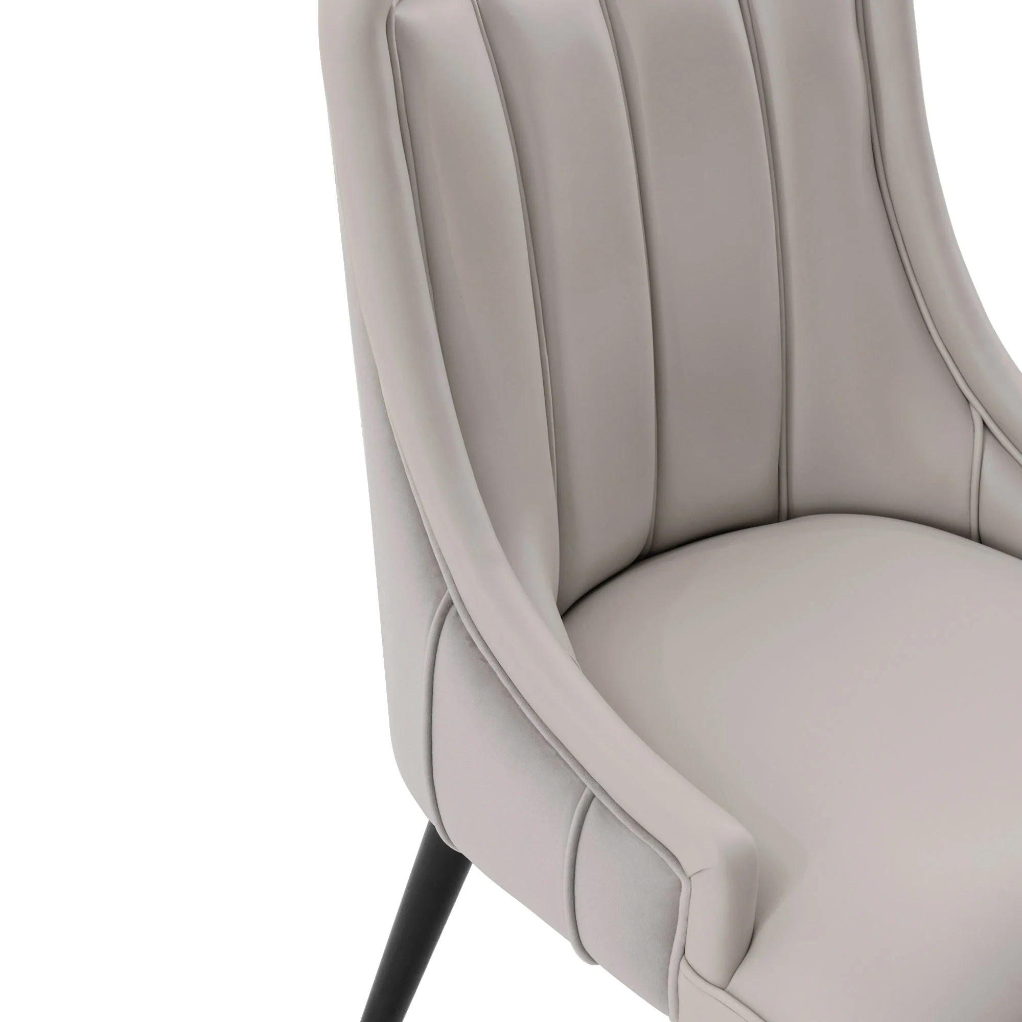 Eda Dining Chair in Grey - Image 5