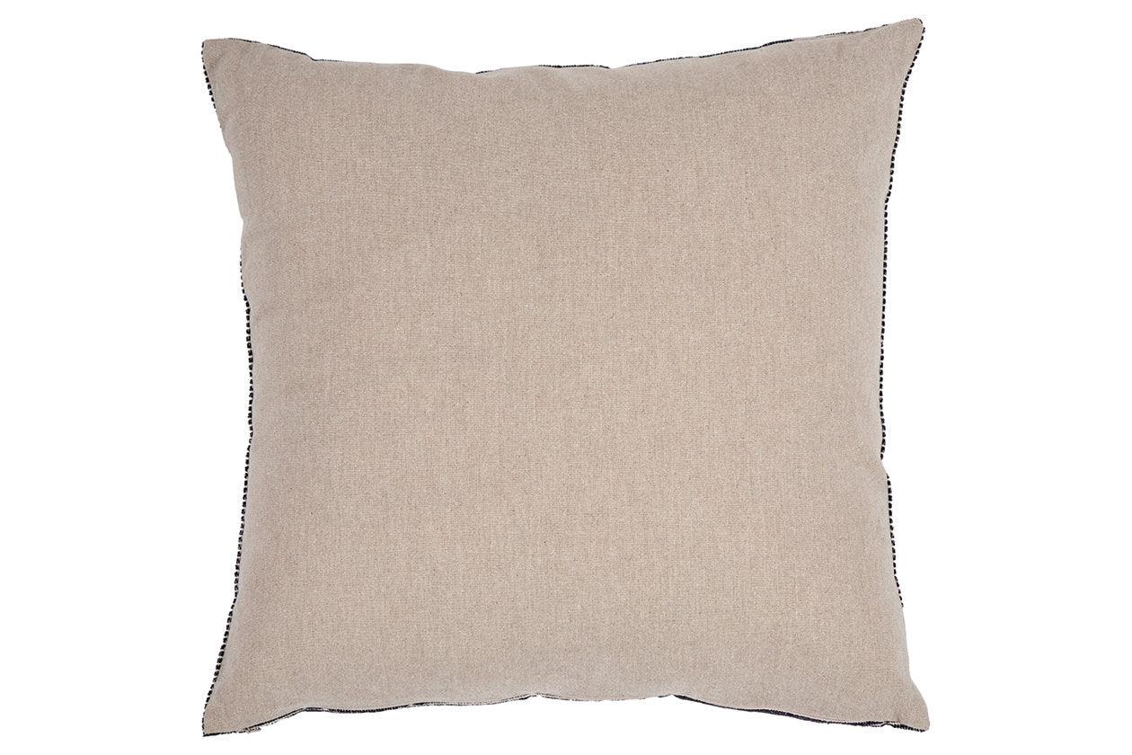 Edelmont Black/Linen Pillow - Image 3