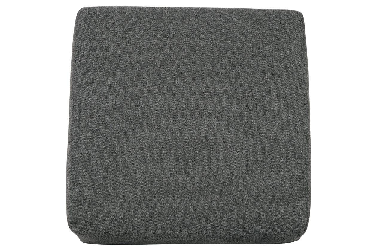 Edenfield Charcoal Oversized Accent Ottoman - Image 4