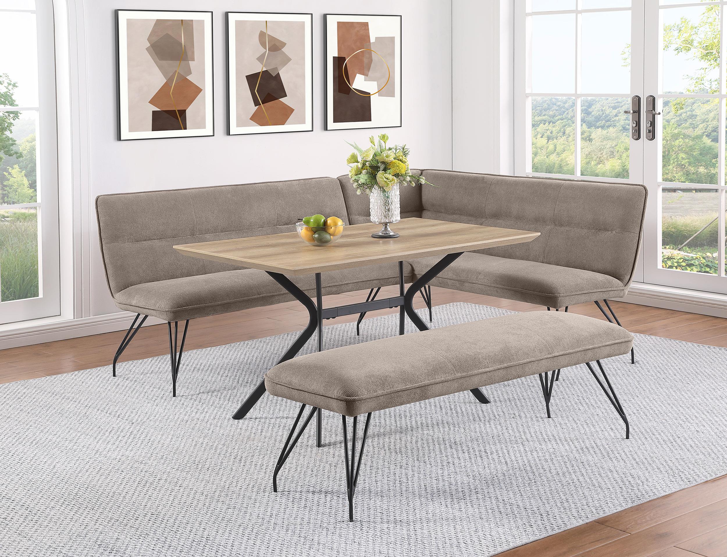Edgecreek Light Brown Rectangular Wood Dining Table - Image 8