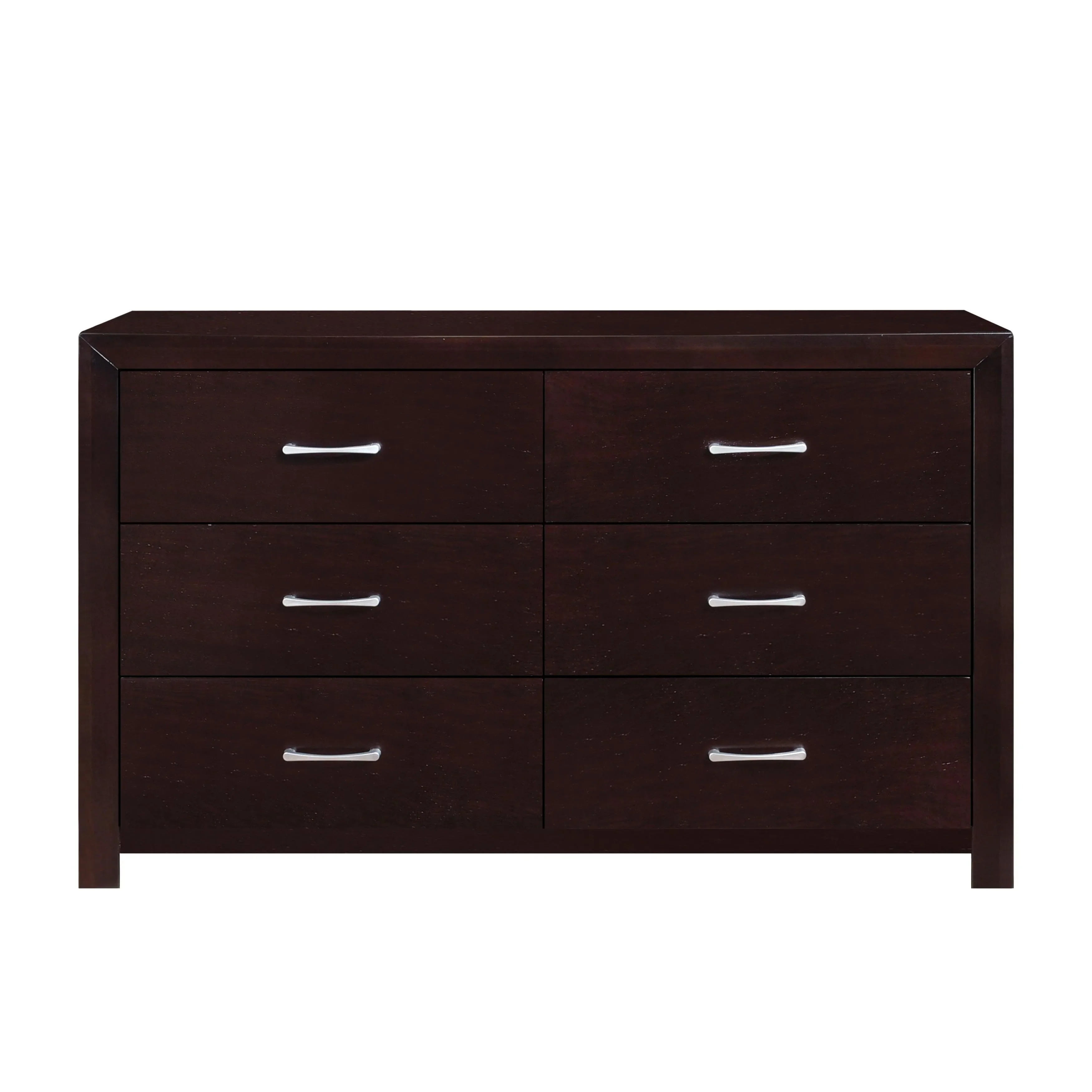Edina Espresso Upholstered Panel Bedroom Set - Image 7