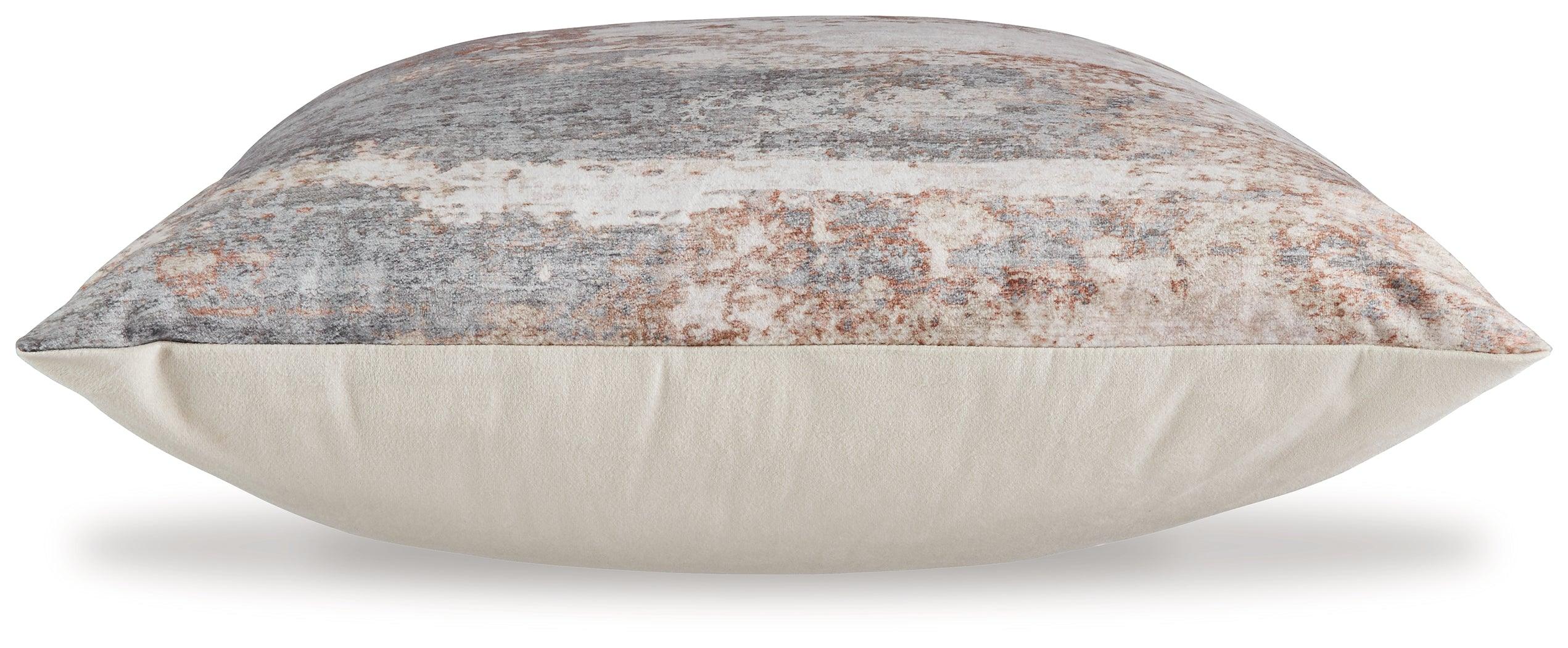 Edinfielders Cream/Gray/Rust Pillow (Set of 4) - Image 3