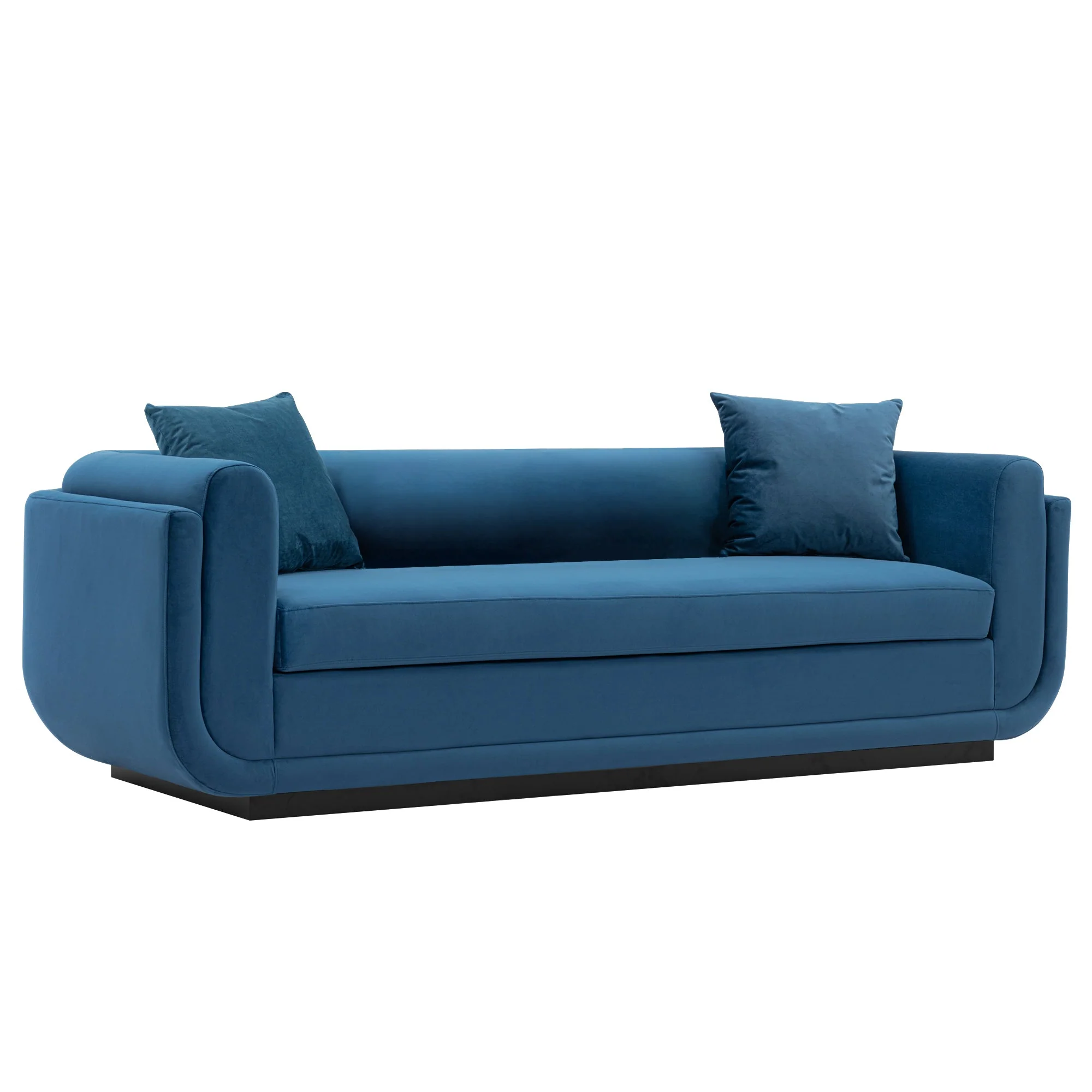 Edmonda Sofa in Sapphire Blue - Image 10