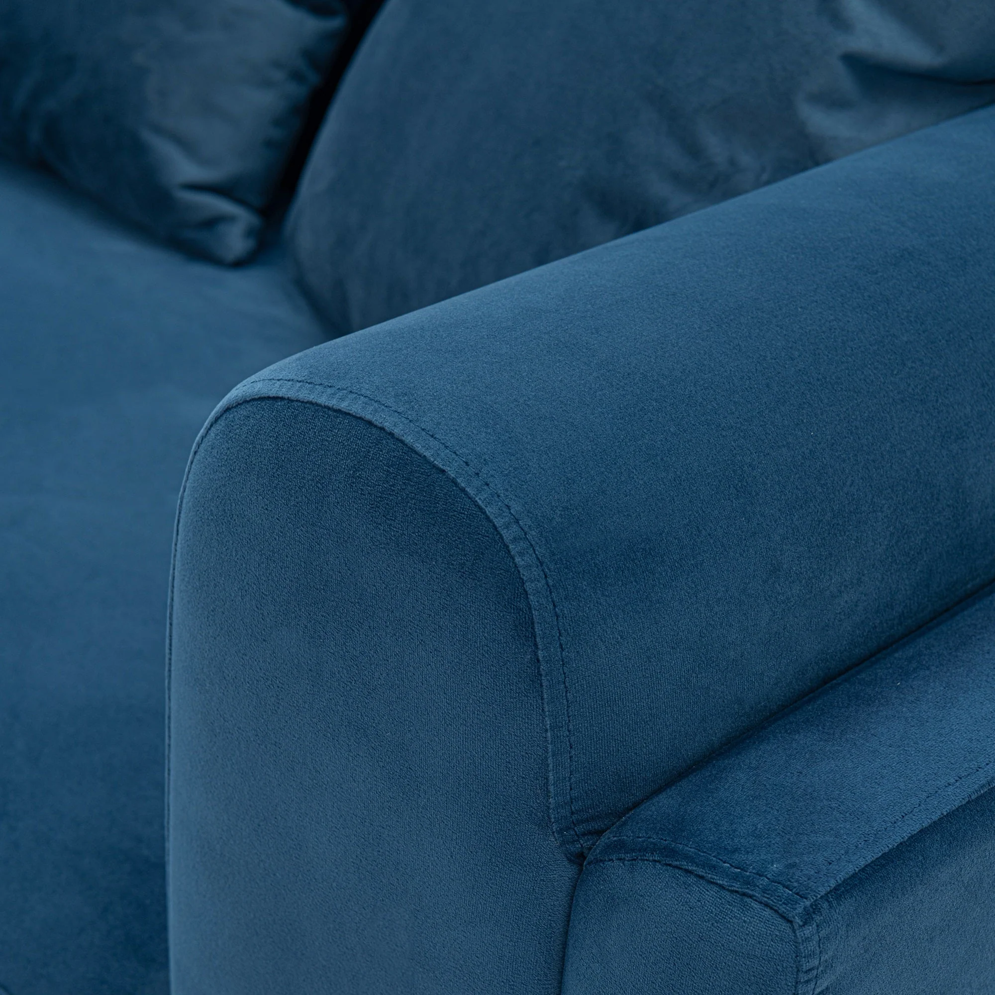 Edmonda Sofa in Sapphire Blue - Image 5
