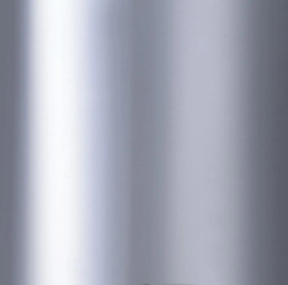 Edmund Glossy White/Chrome Accent Table with X-cross - Image 5