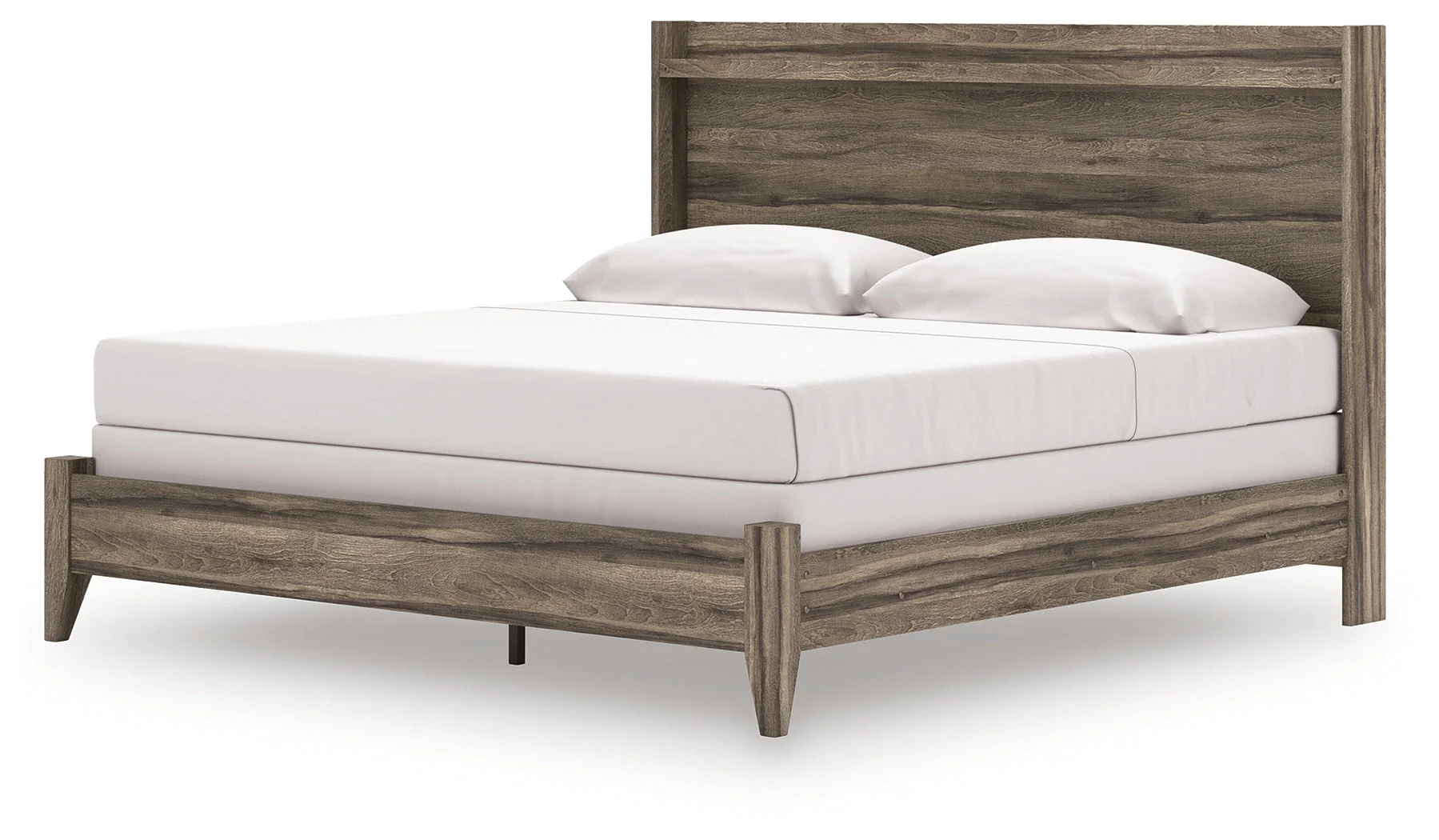Elbrim Brown King Panel Bed - Image 3