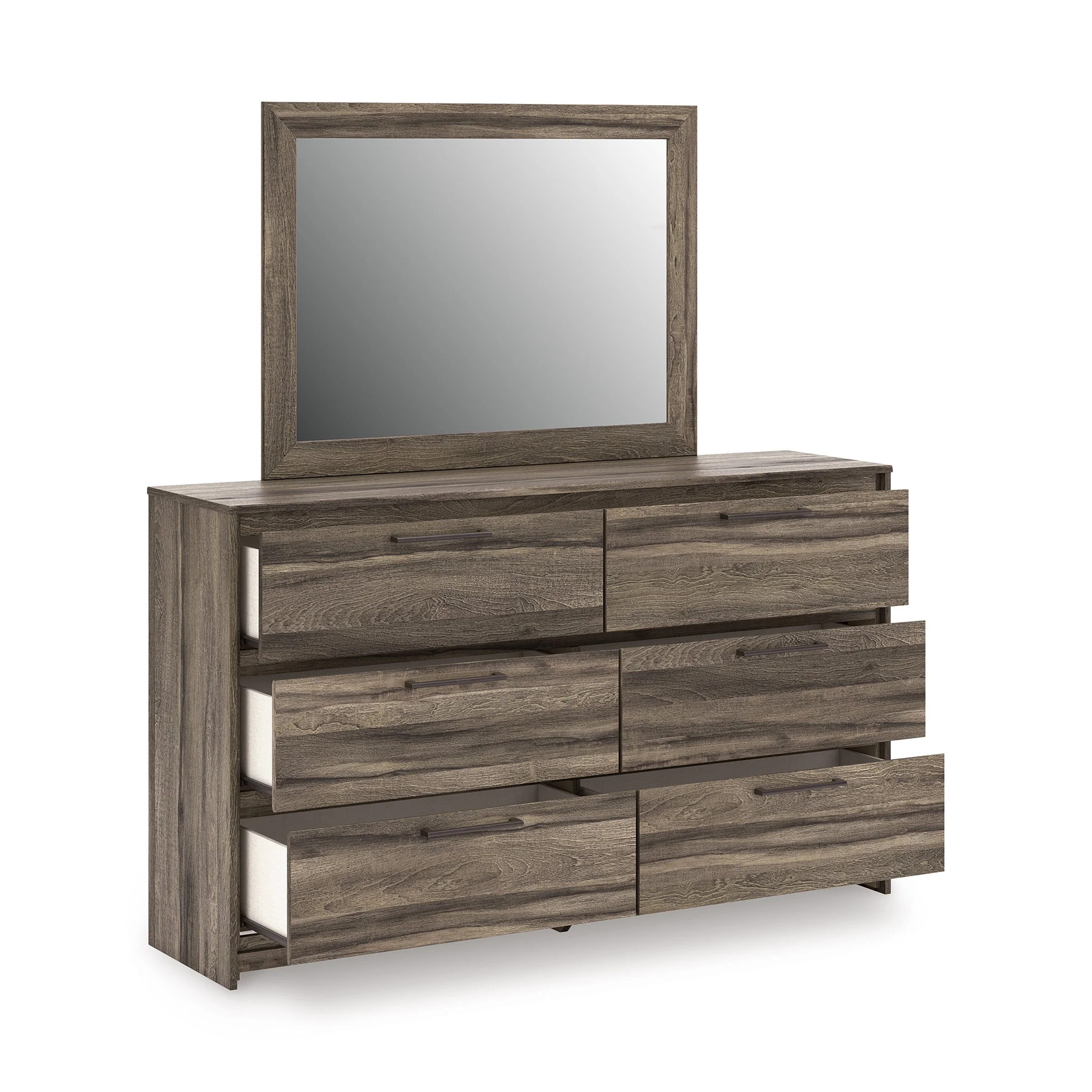 Elbrim Brown LED Panel Bedroom Set - Image 10