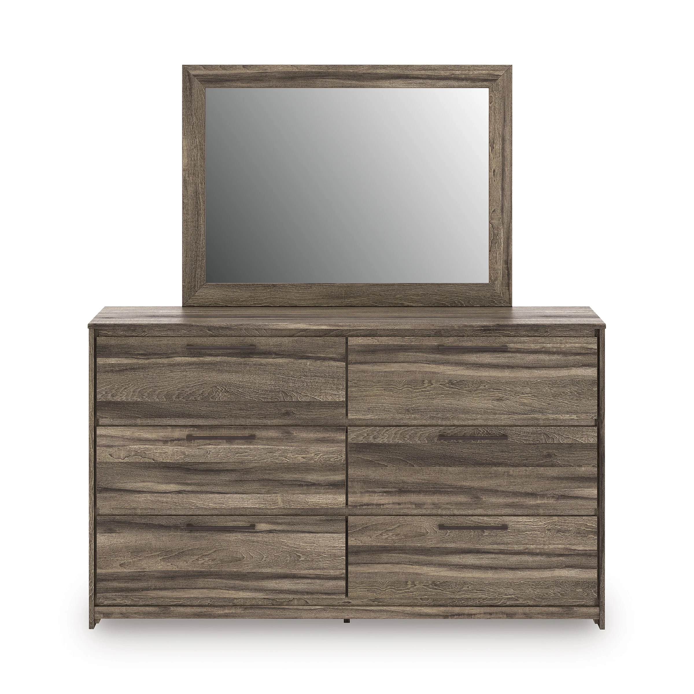 Elbrim Brown LED Panel Bedroom Set - Image 9