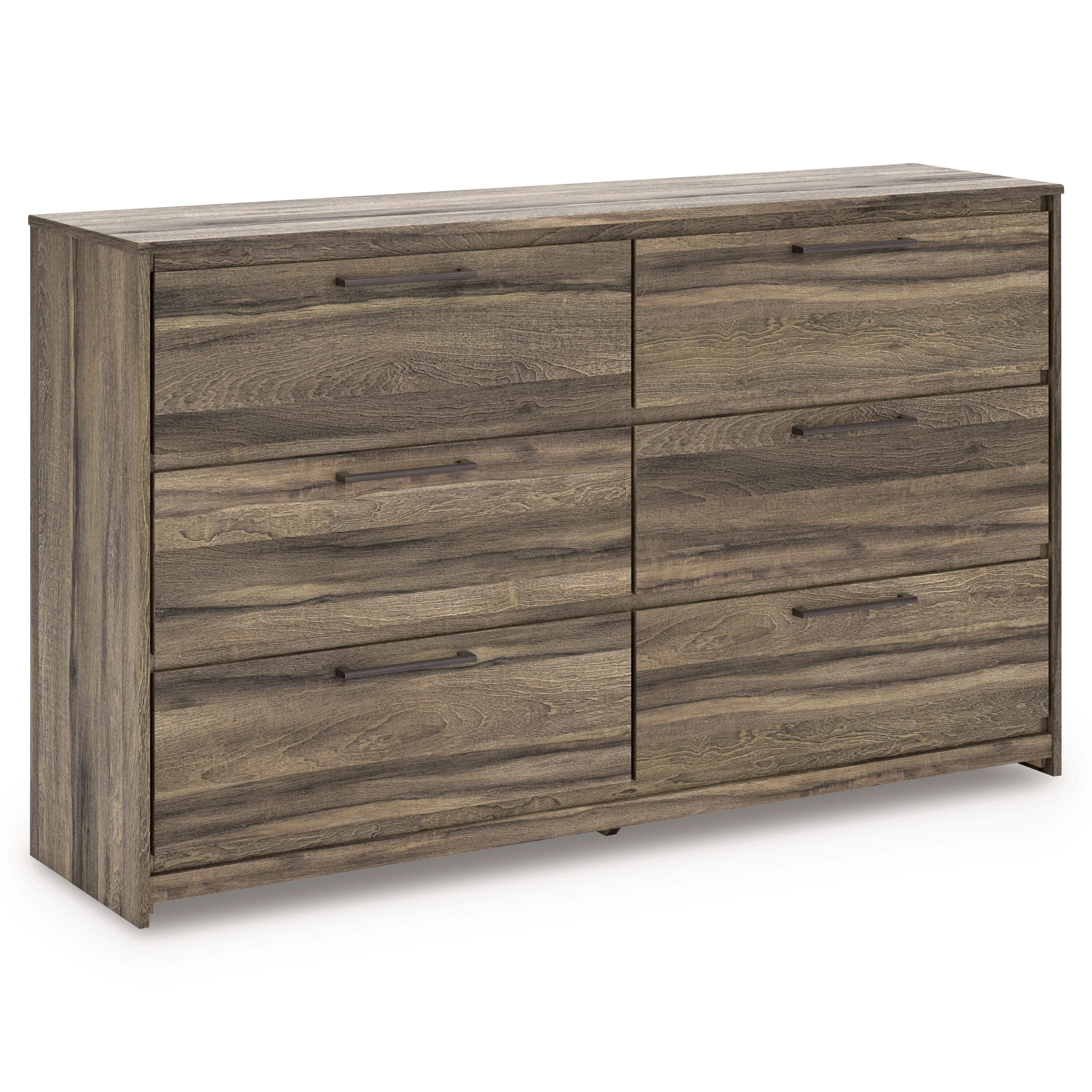 Elbrim Brown LED Storage Panel Bedroom Set with 4 Drawers - Image 17