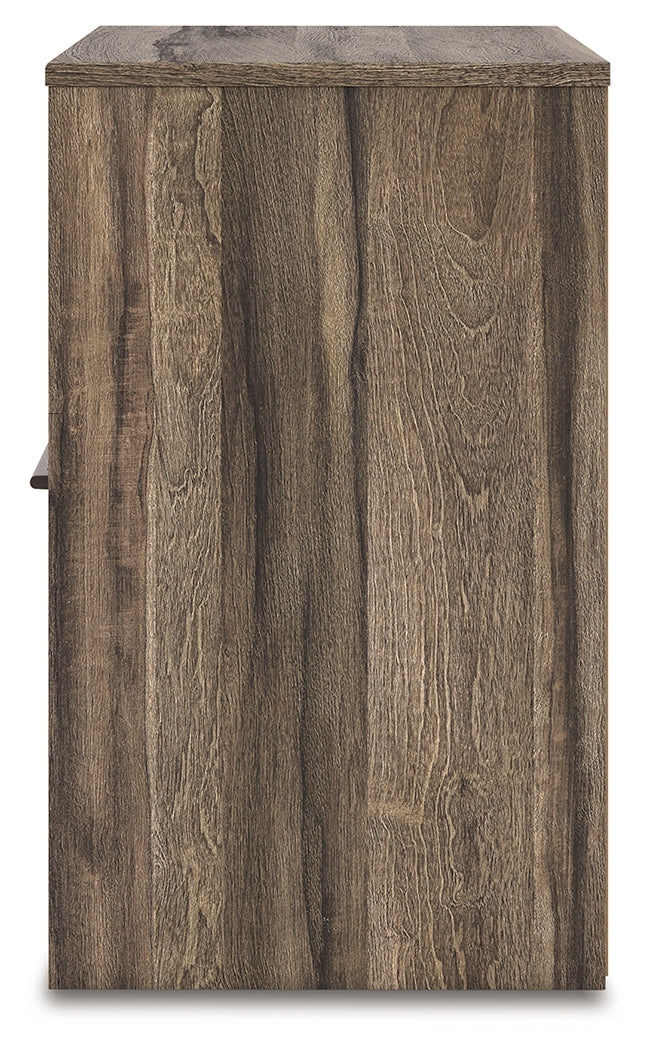 Elbrim Brown Queen Panel Storage Bedroom Set with Dresser and Nightstand - Image 22