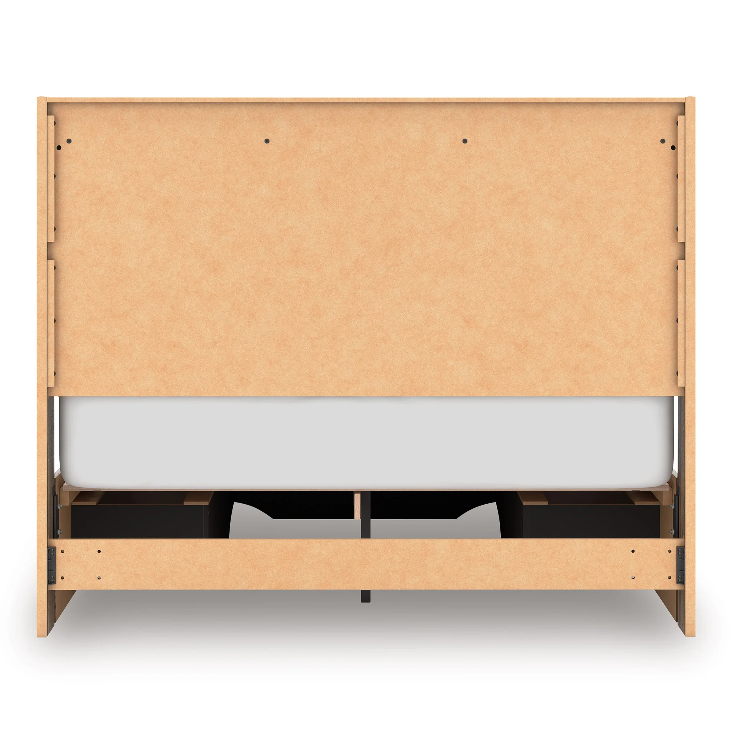 Elbrim Brown Queen Platform Storage Bed - Image 8