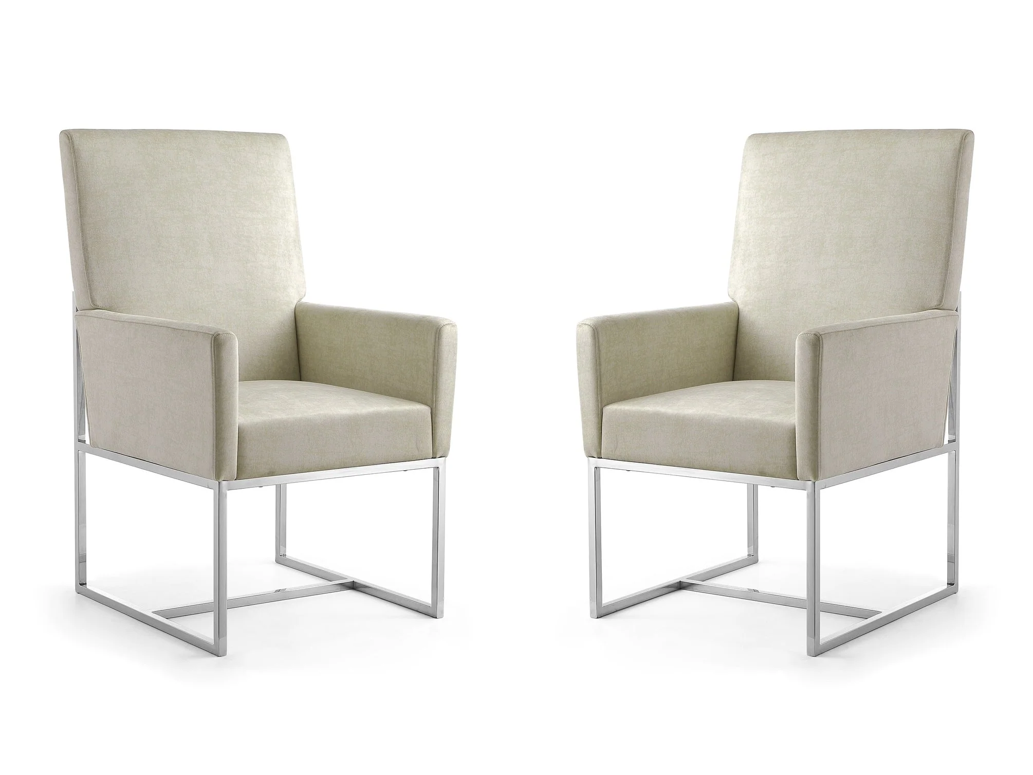 Element Dining Armchair in Champagne (set of 2)