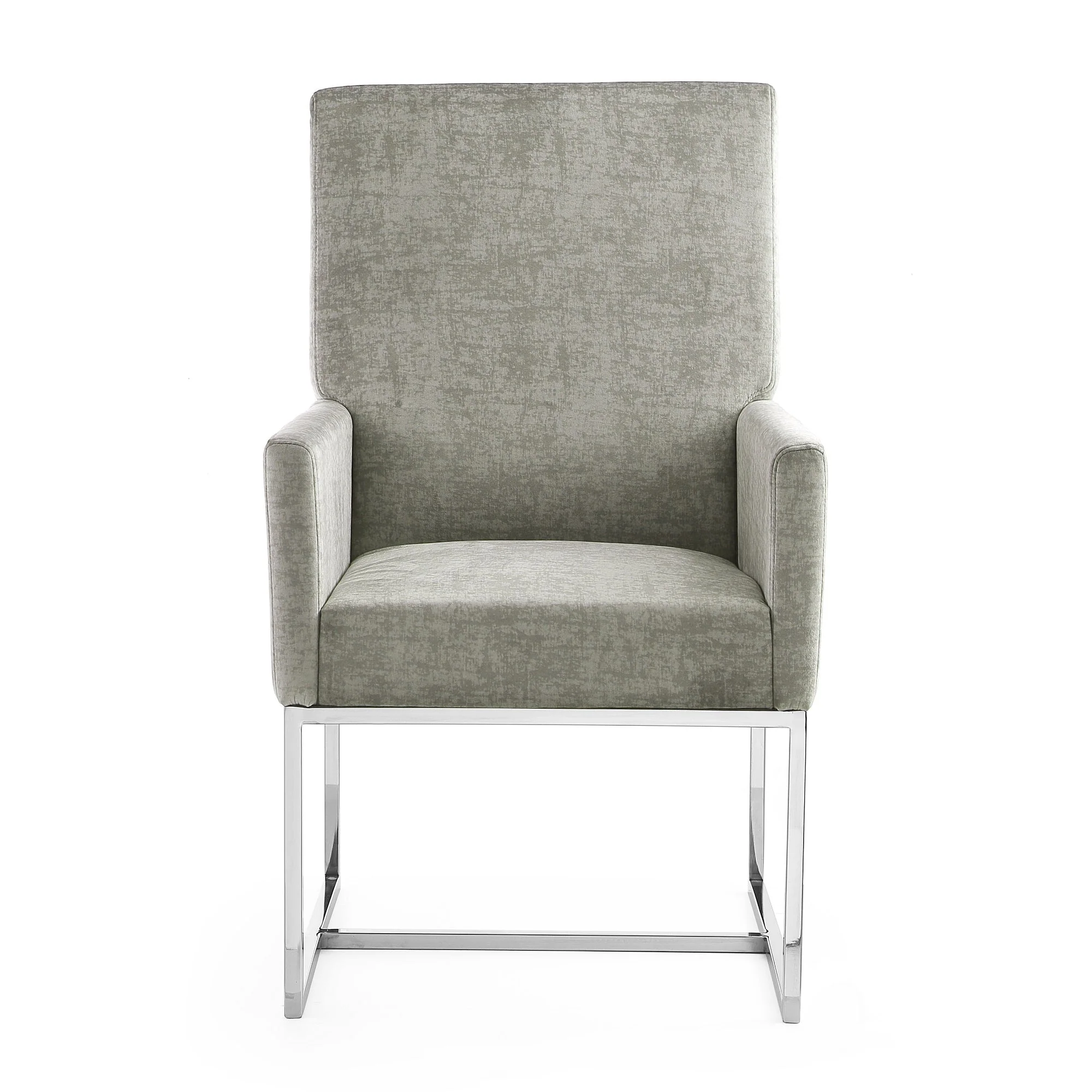 Element Dining Armchair in Steel (set of 2) - Image 5