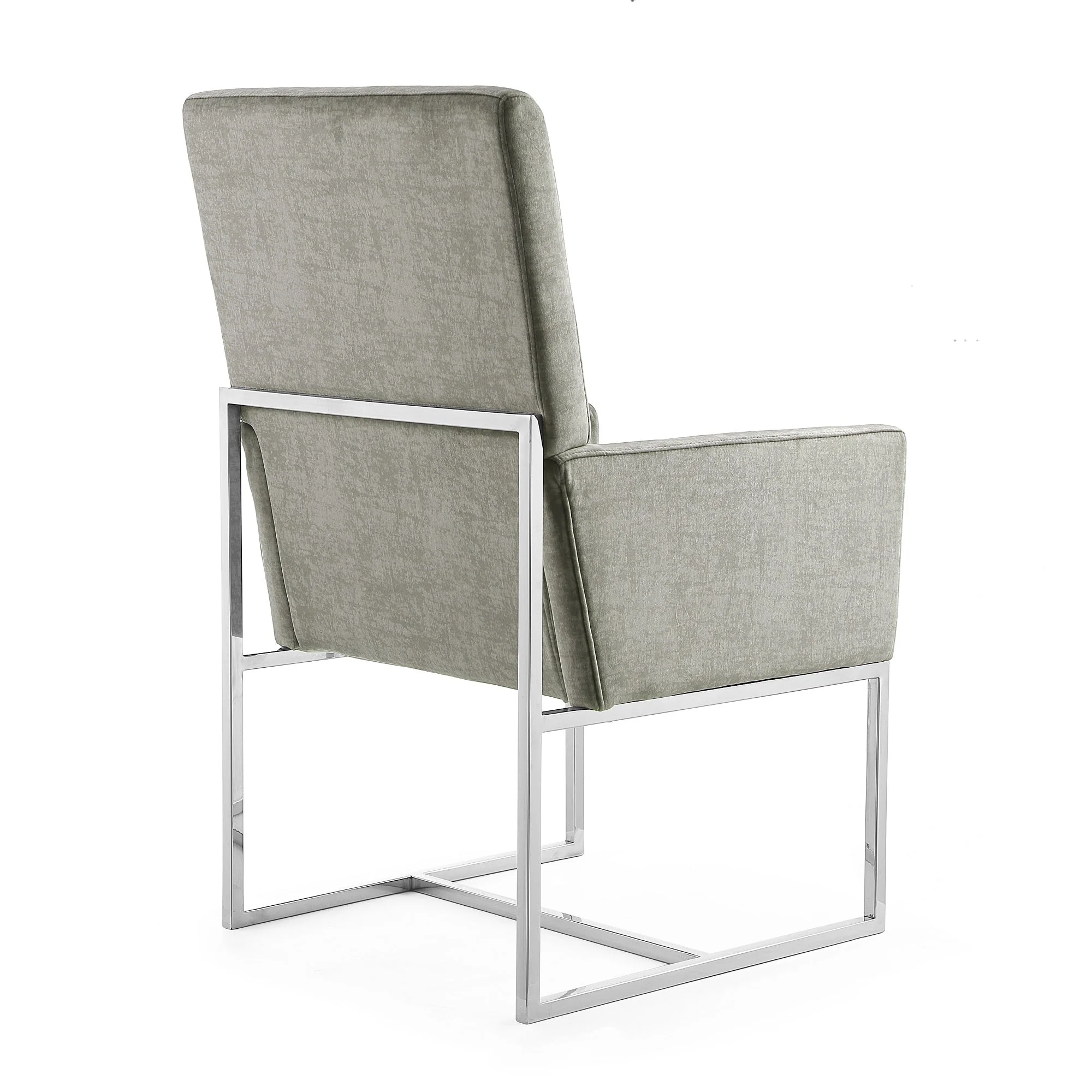 Element Dining Armchair in Steel (set of 2) - Image 7