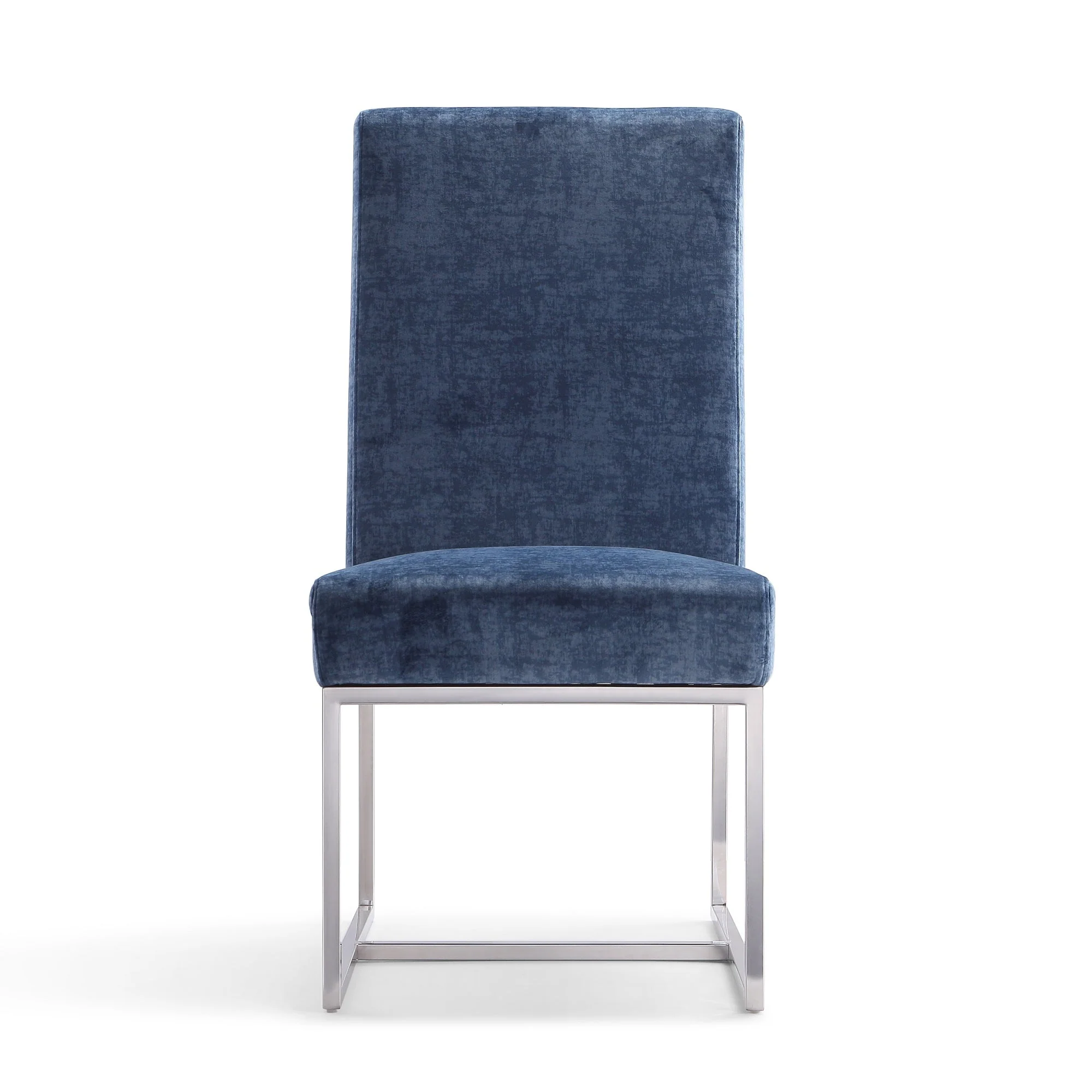 Element Velvet Dining Chair in Blue - Image 4