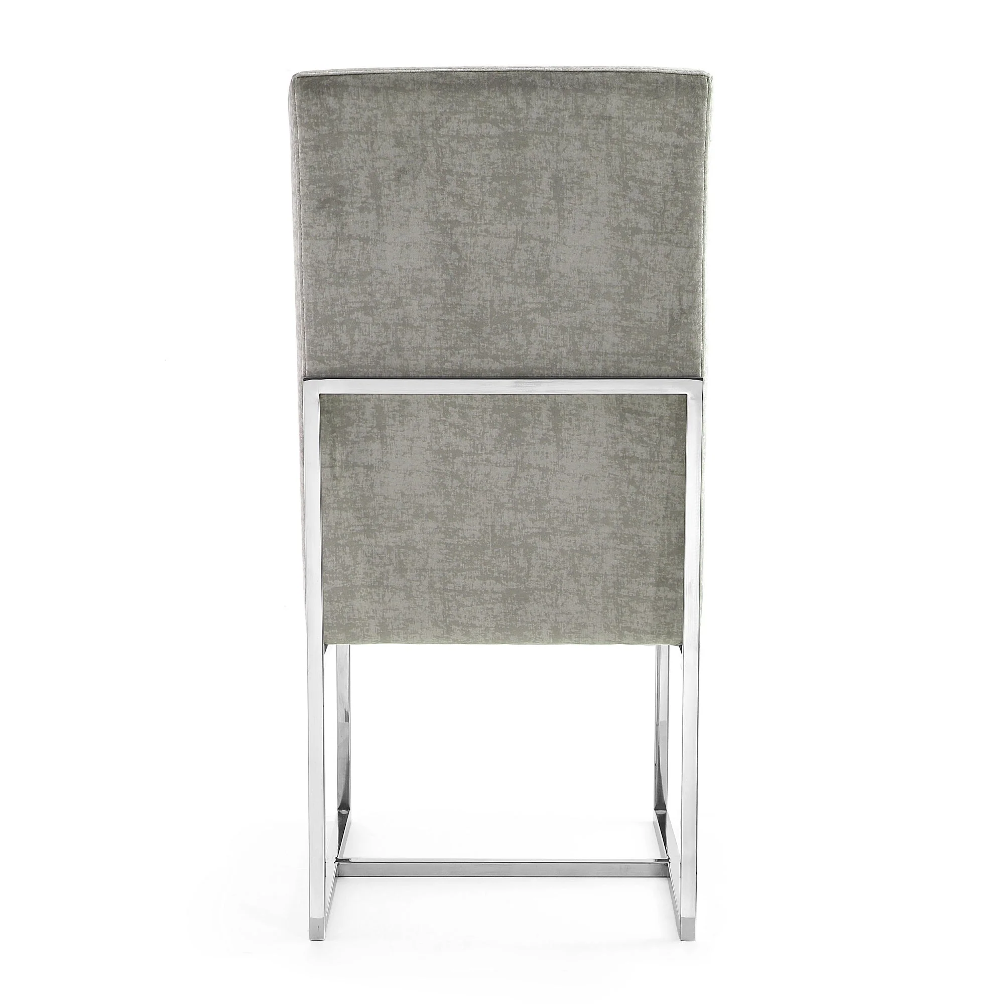 Element Velvet Dining Chair in Steel (set of 2) - Image 8