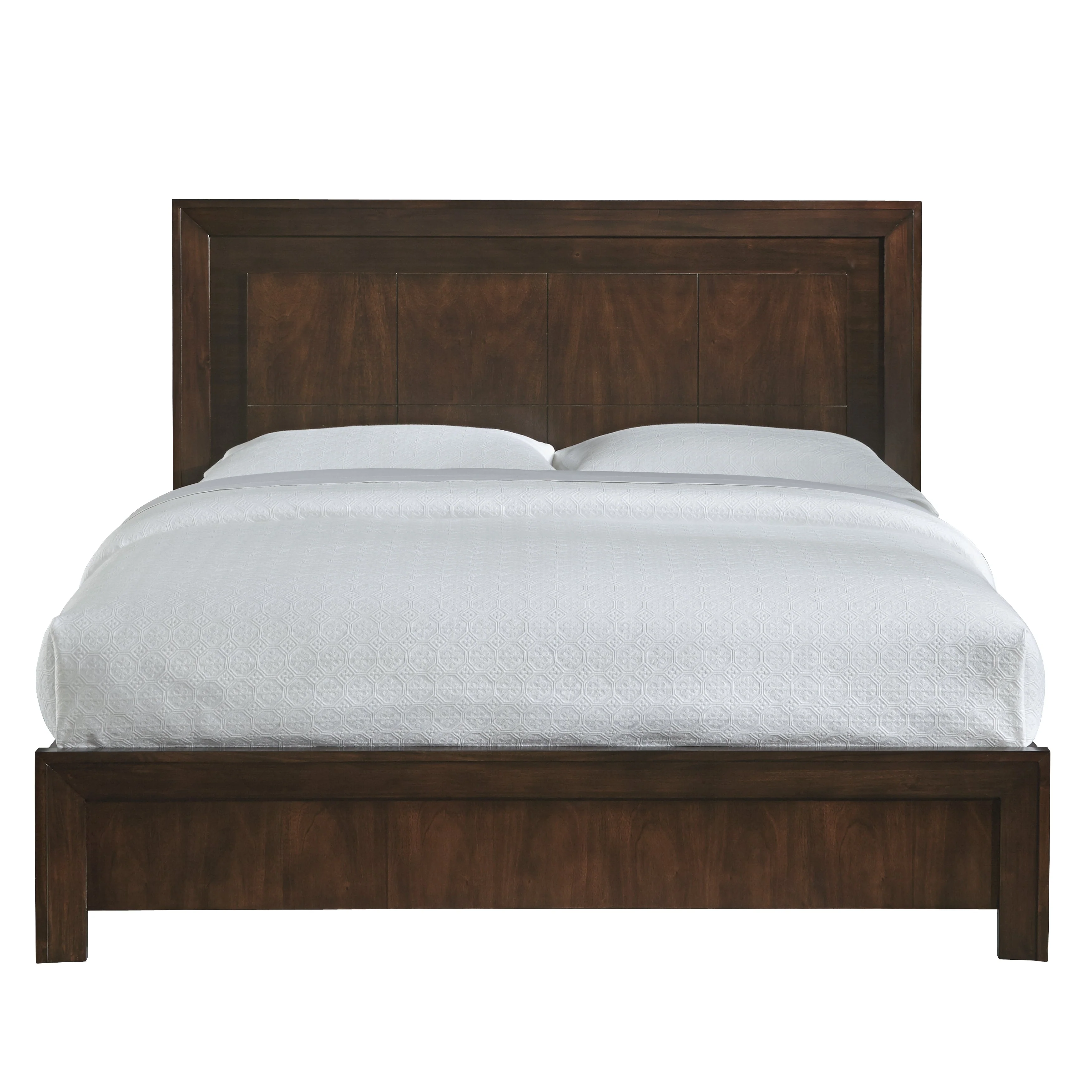 Element Wood Eastern King Platform Bed in Chocolate Brown - Image 4