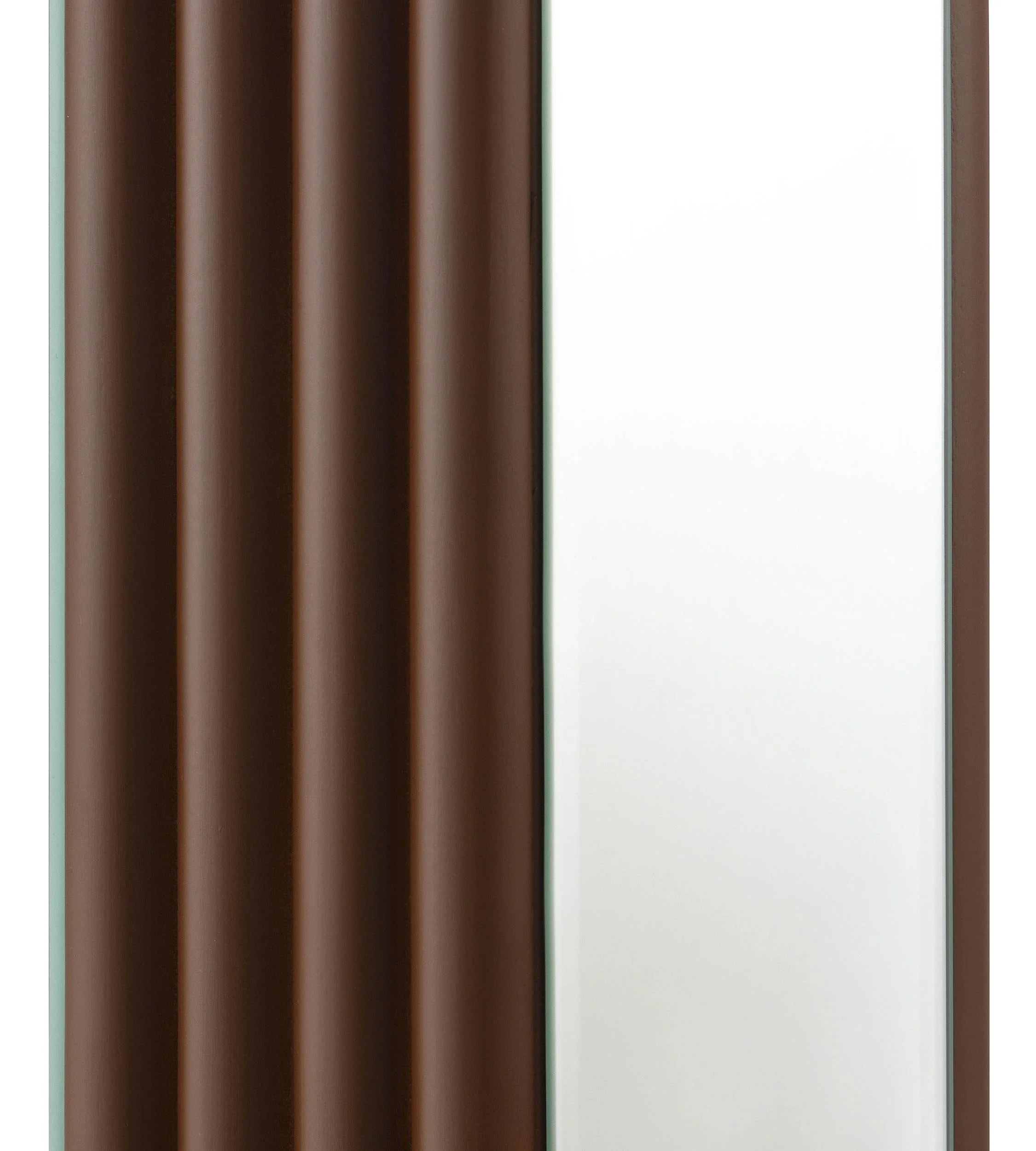 Elena Brown 67-inch Square Tapered Mirrored Floor Lamp - Image 7