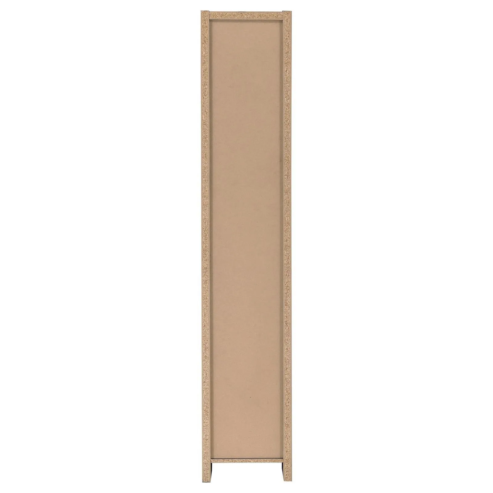 Eliam Cappuccino Rectangular Bookcase with 2 Fixed Shelves - Image 4