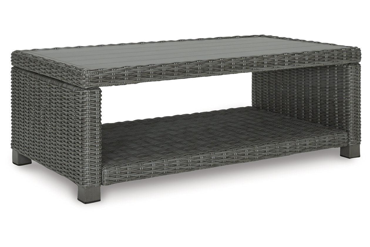 Elite Park Gray Outdoor Coffee Table - Image 3