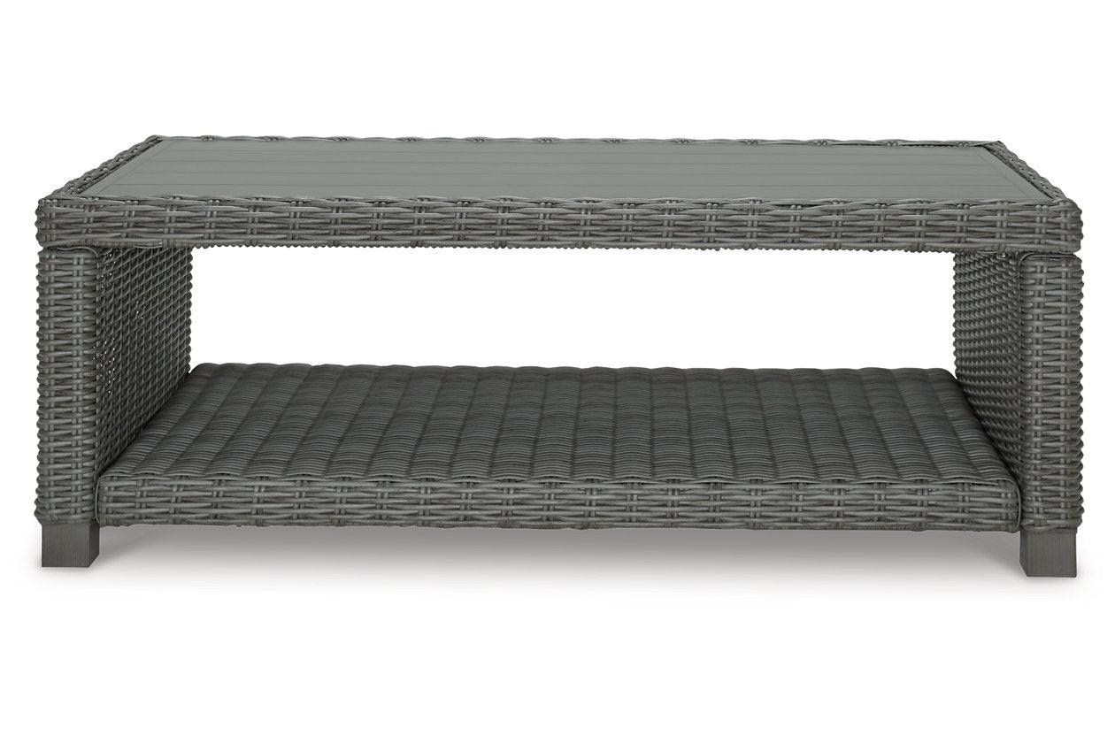 Elite Park Gray Outdoor Coffee Table - Image 4