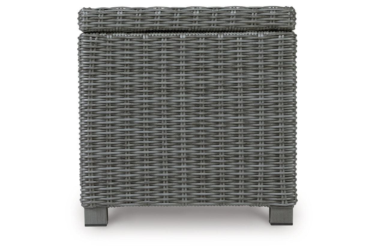 Elite Park Gray Outdoor End Table - Image 4