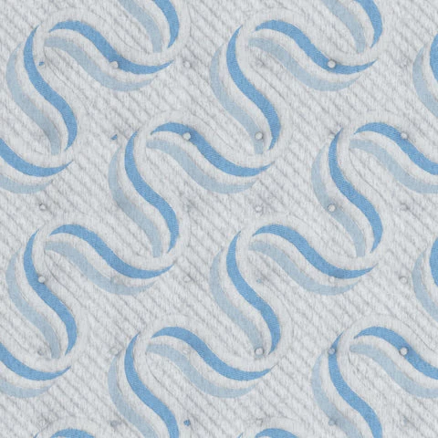 Elite Springs Plush Gray/Blue Full Mattress - Image 9