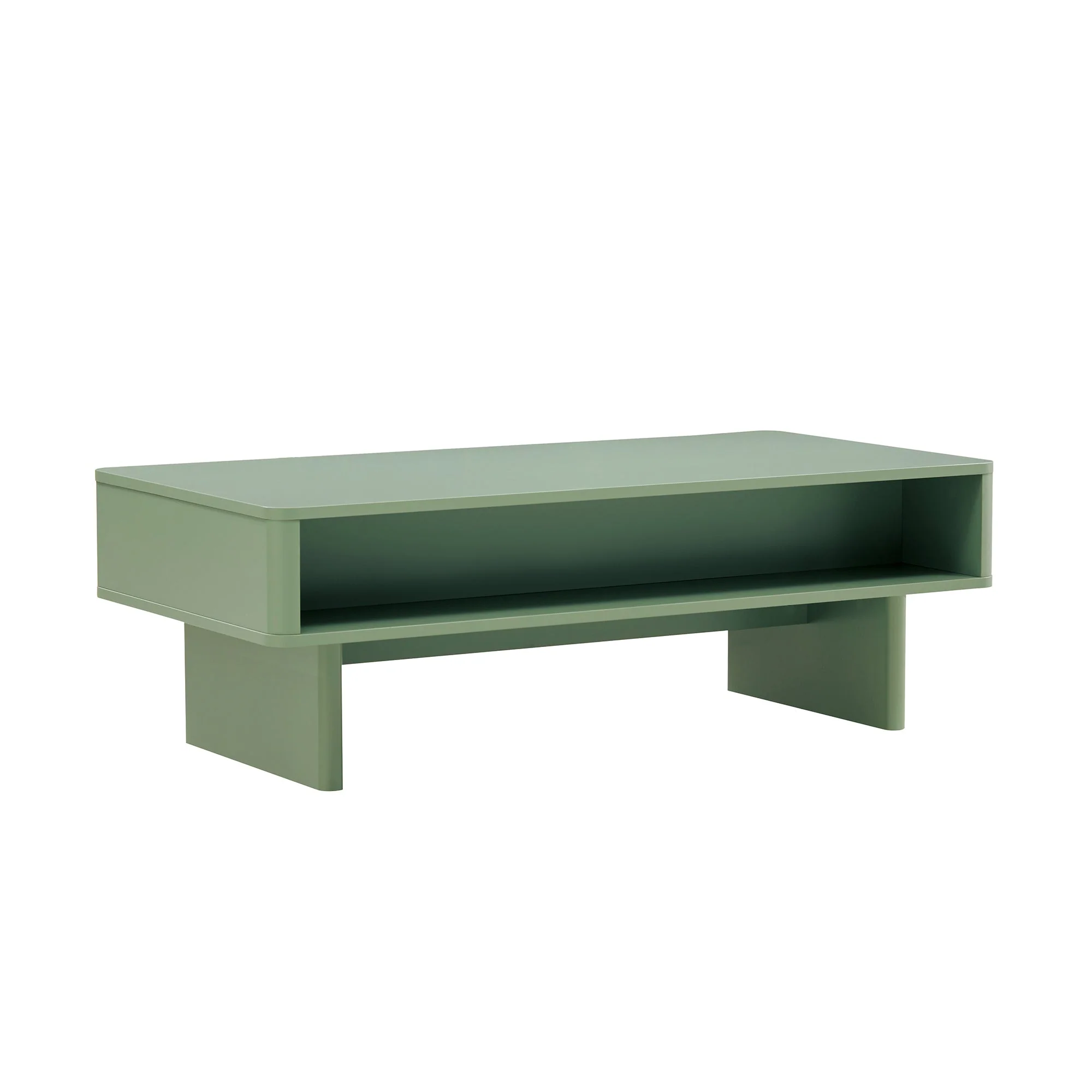 Ella 47.2" Coffee Table in Sage Green - Image 8