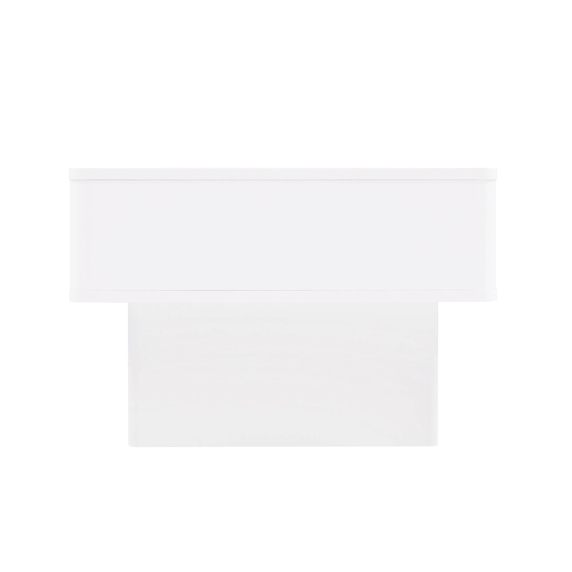 Ella 47.2" Coffee Table in White - Image 7