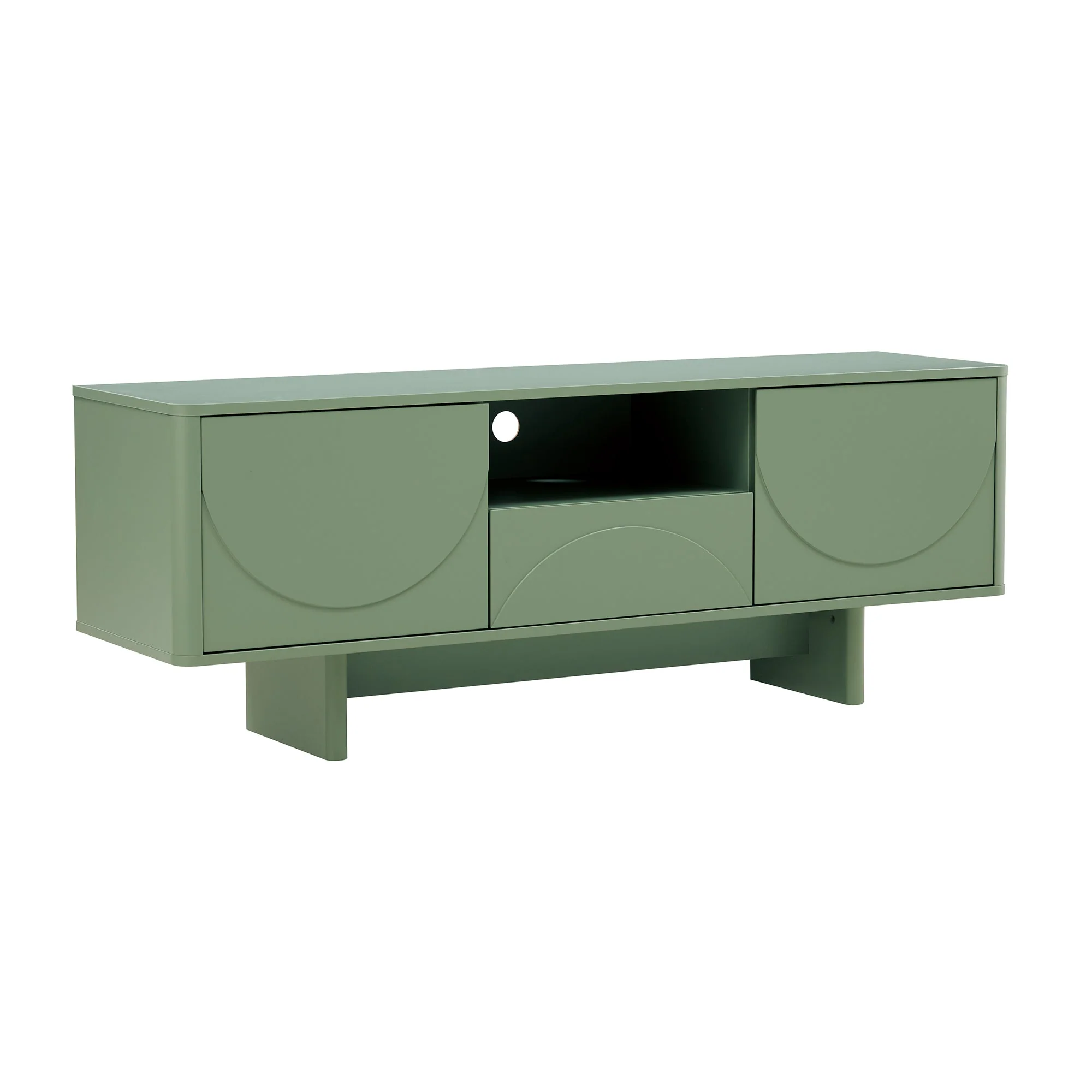 Ella 59" TV Stand in Sage Green - Image 9