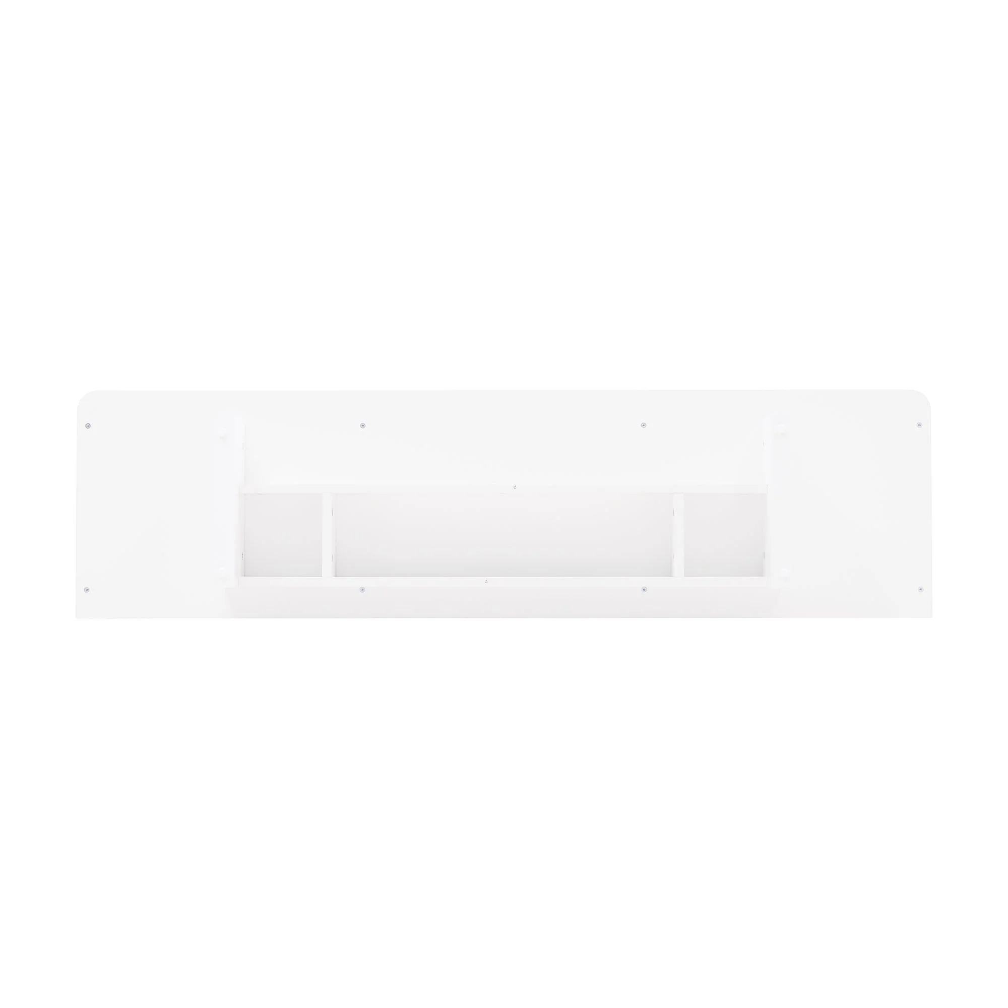 Ella 59" TV Stand in White - Image 12