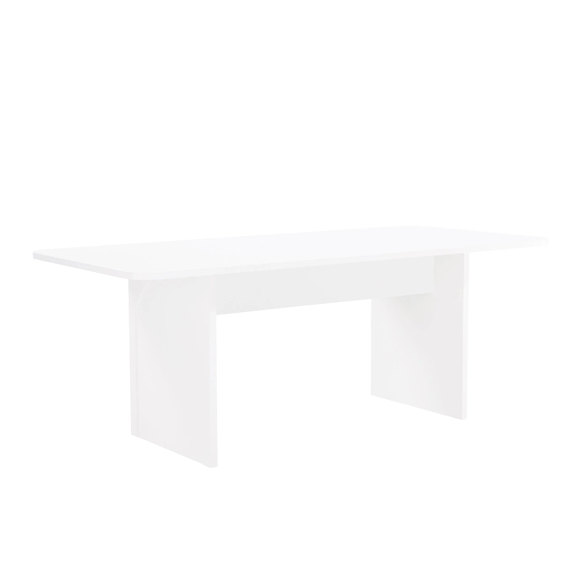 Ella 78.7" Dining Table in White - Image 6