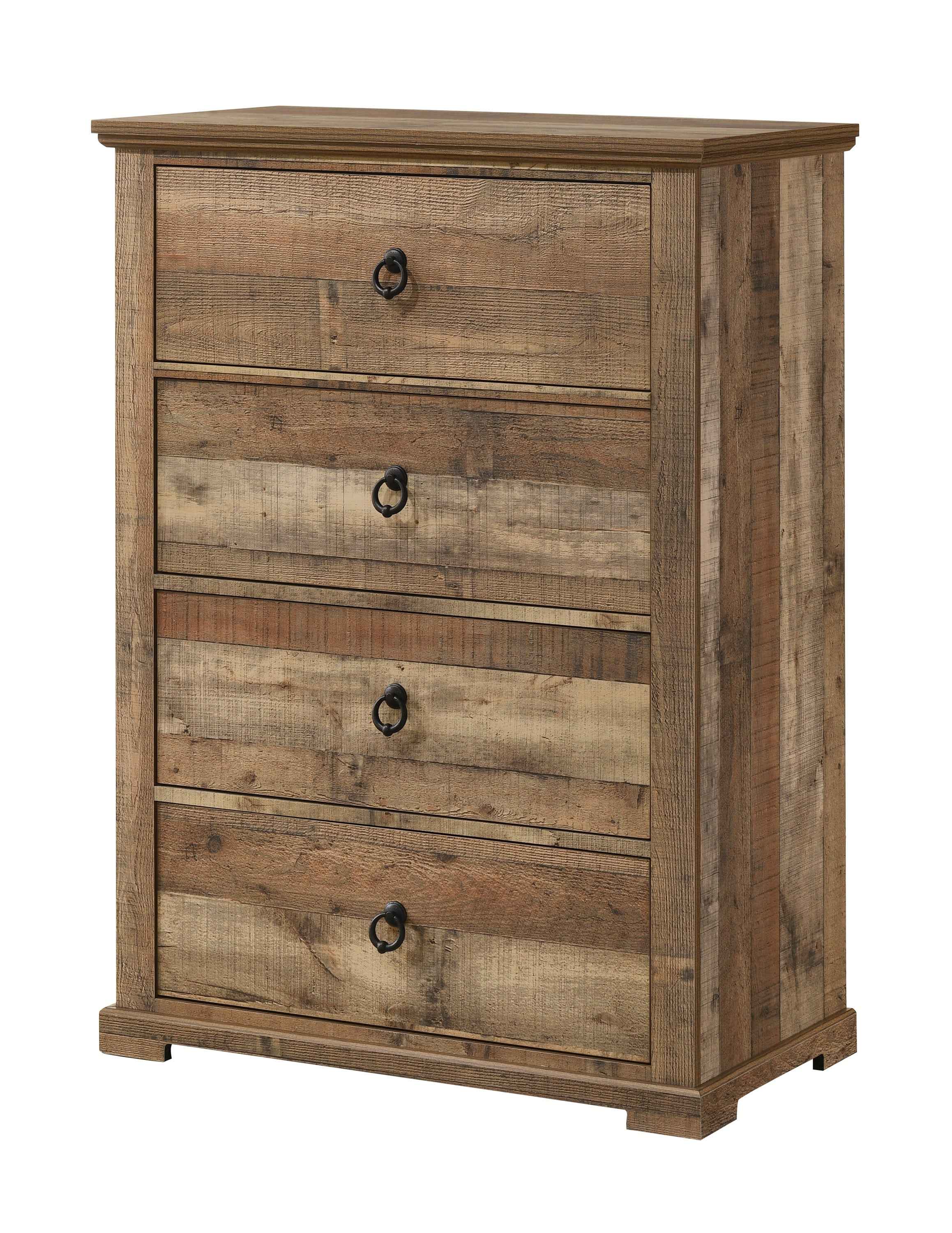 Ella-Mae Reclaimed Natural Bedroom Set - Image 11