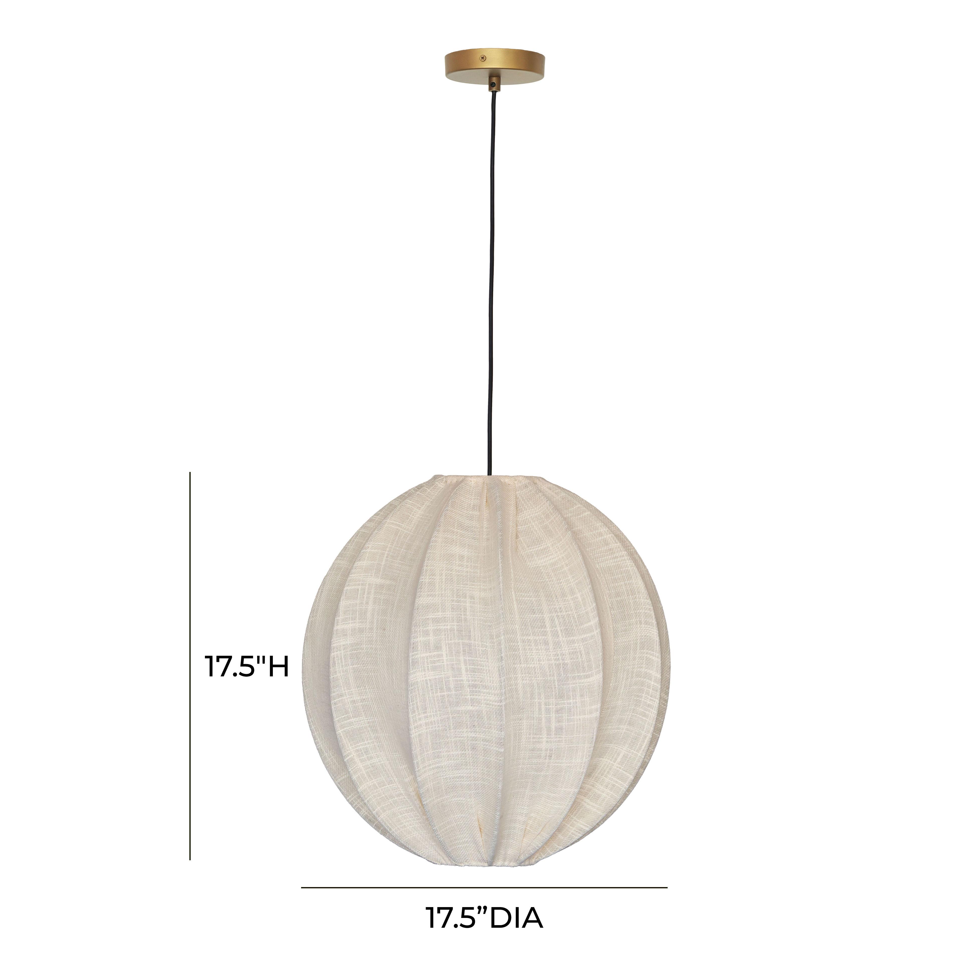 Elliana Off-White Pendant Lamp - Image 6
