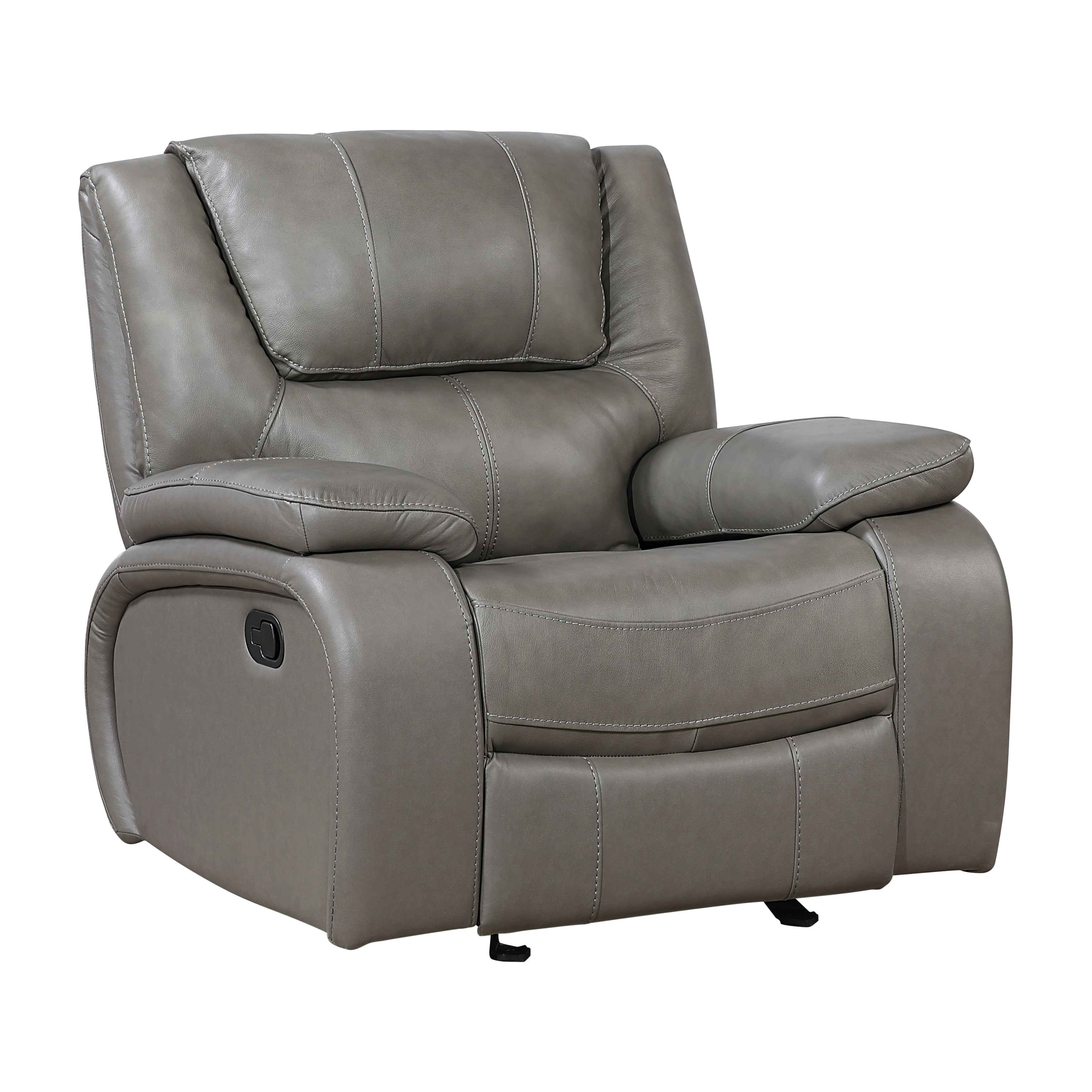 Ellicott Gray 3-Piece Reclining Living Room Set - Image 11